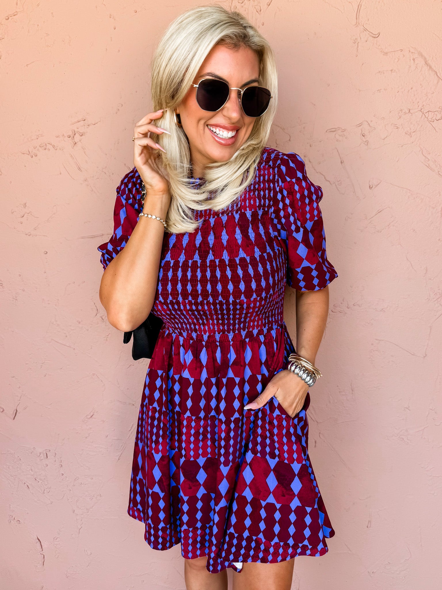 Moody Concept Abstract Mini Dress