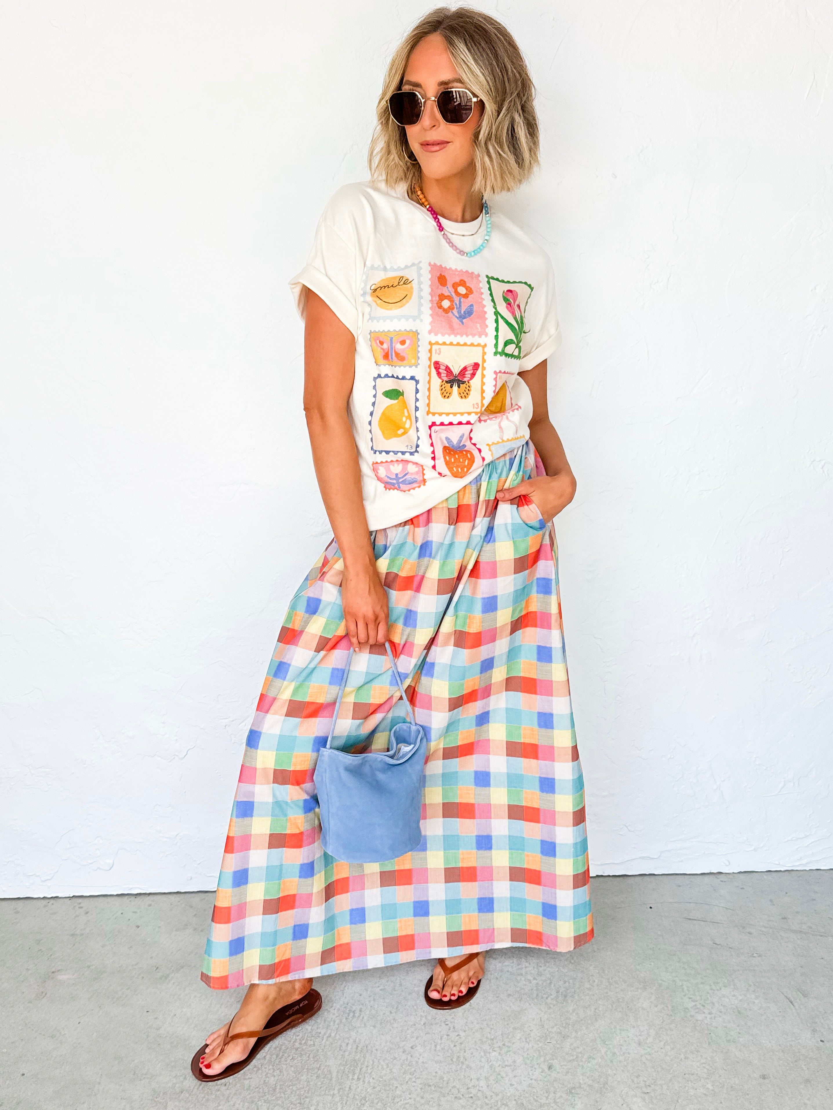 Good Vibes Stamps Graphic Tee