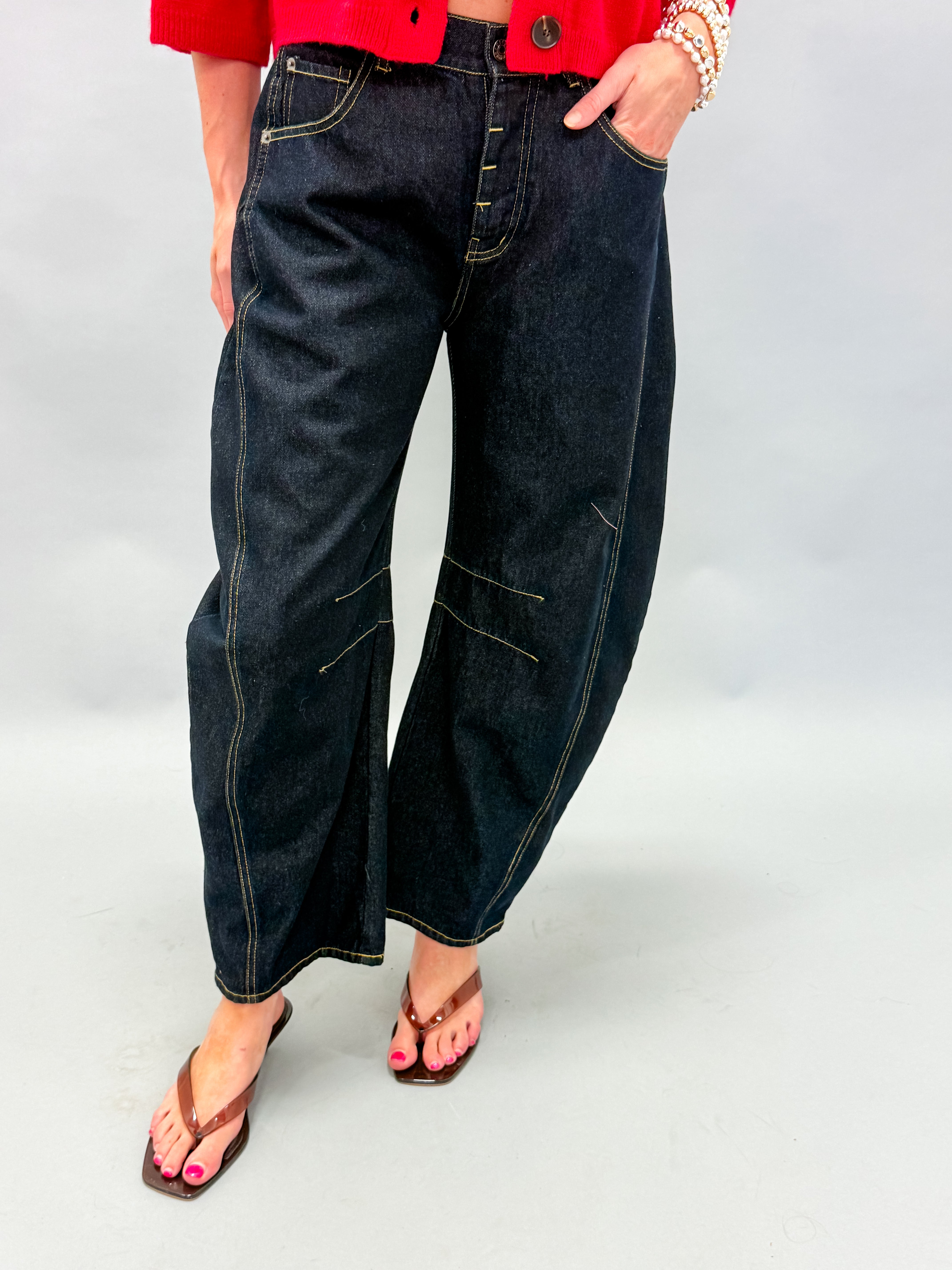 Maci Baggy Denim Pants