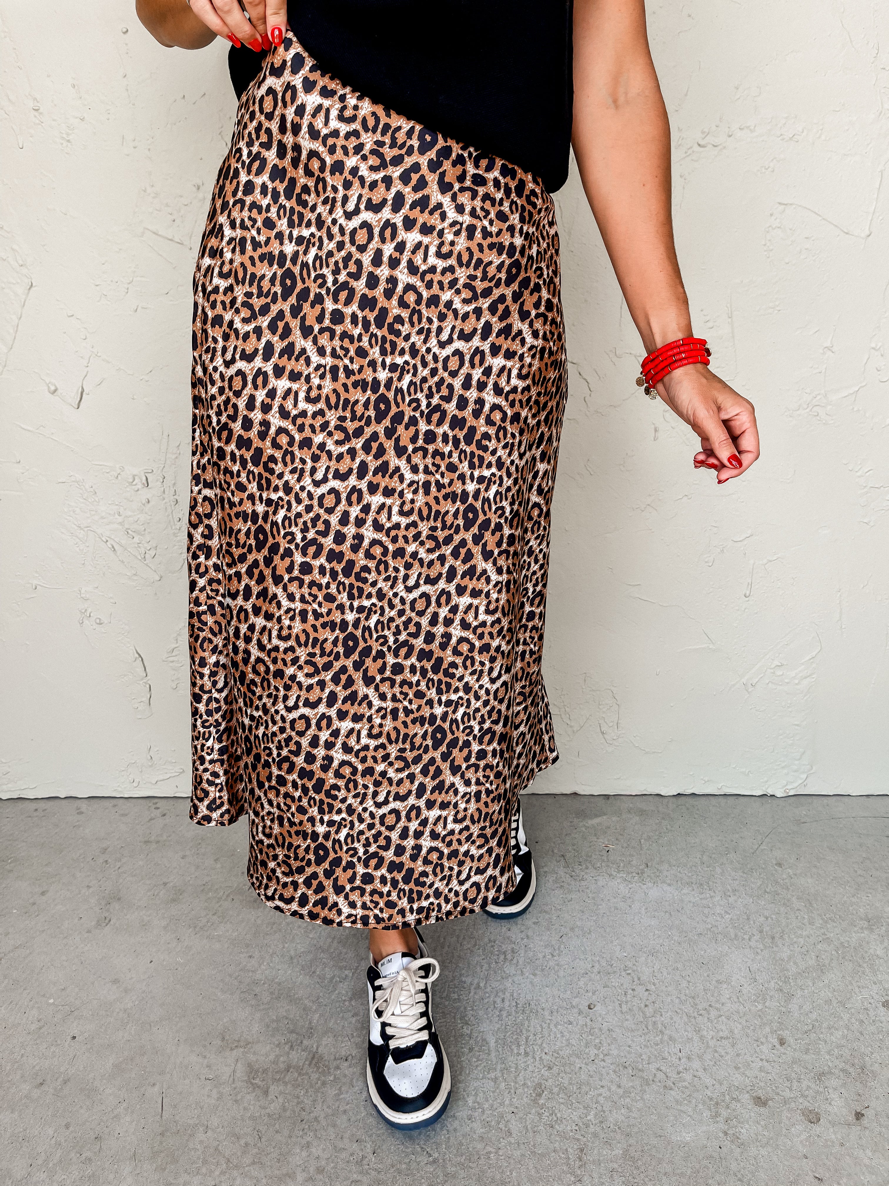 Ideal Confidence Leopard Print Skirt