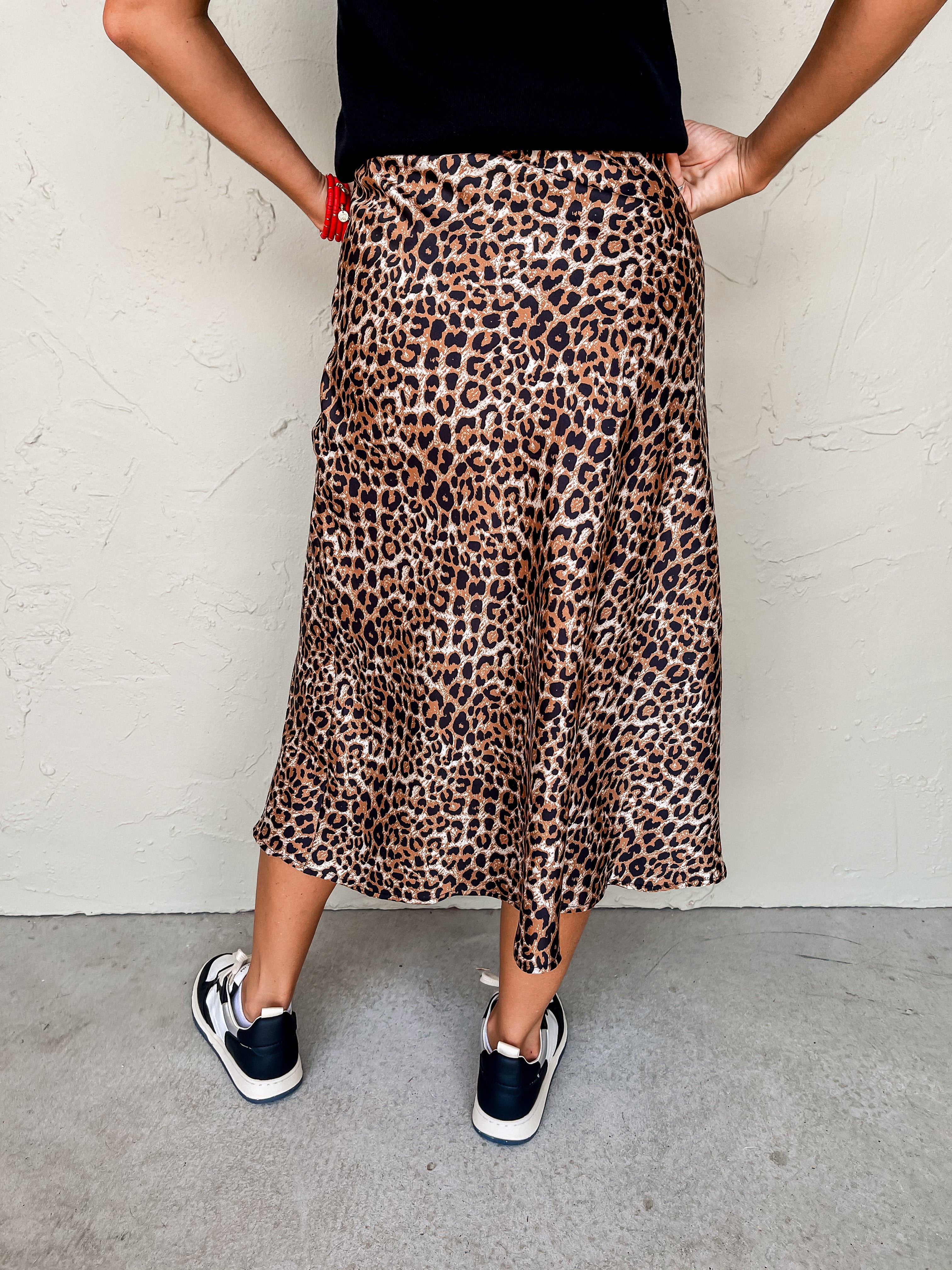 Ideal Confidence Leopard Print Skirt