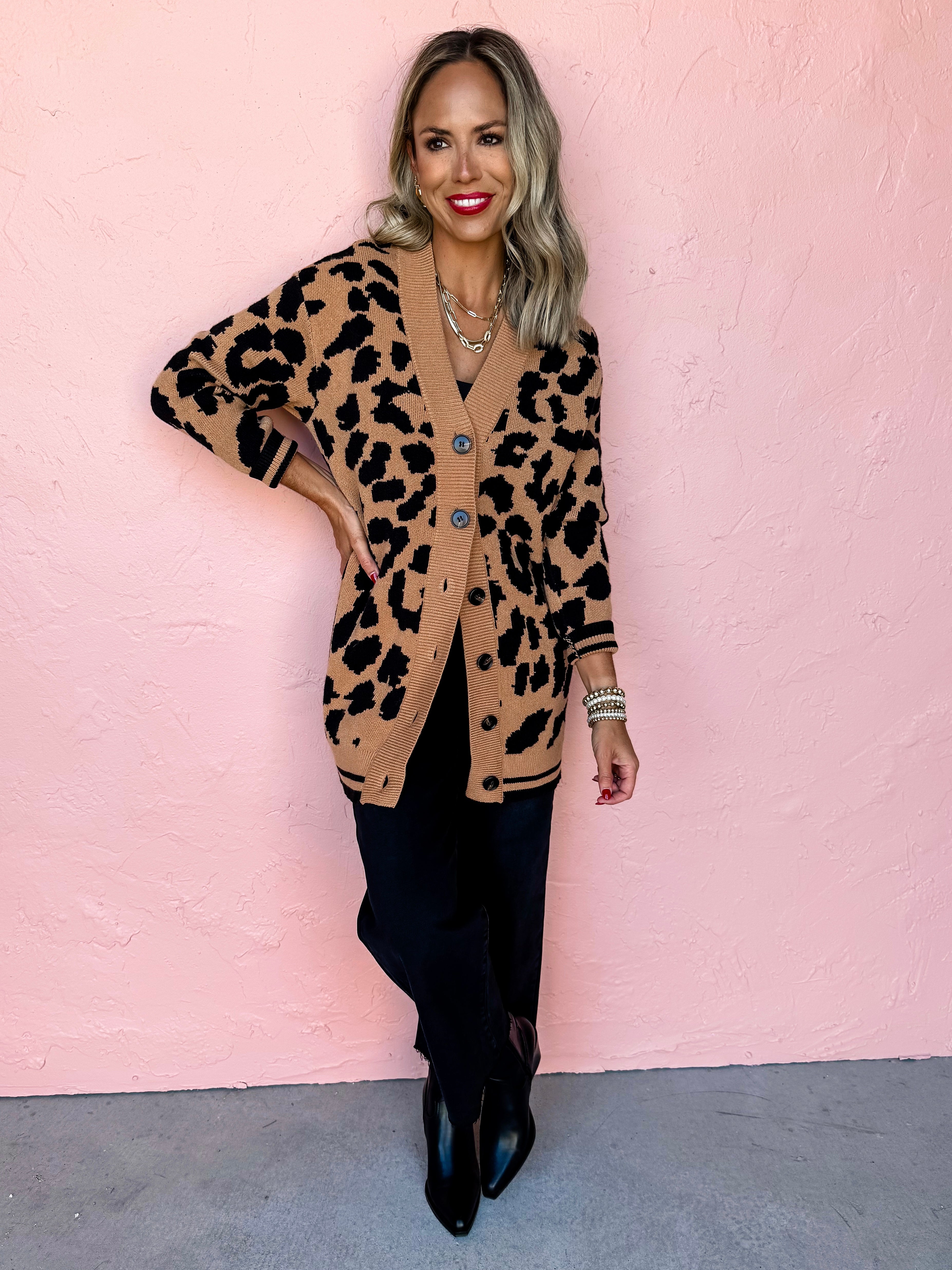 In The Mix Of It Cheetah Cardigan