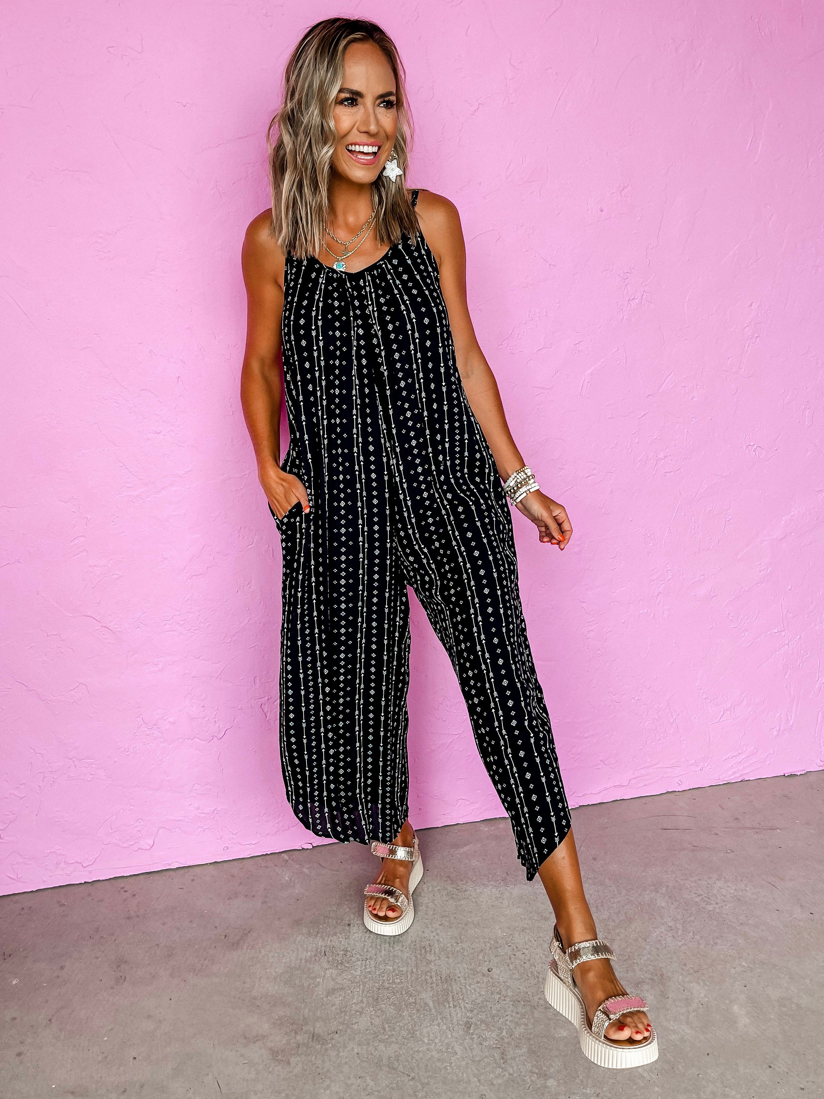 Inspired By All Printed Jumpsuit