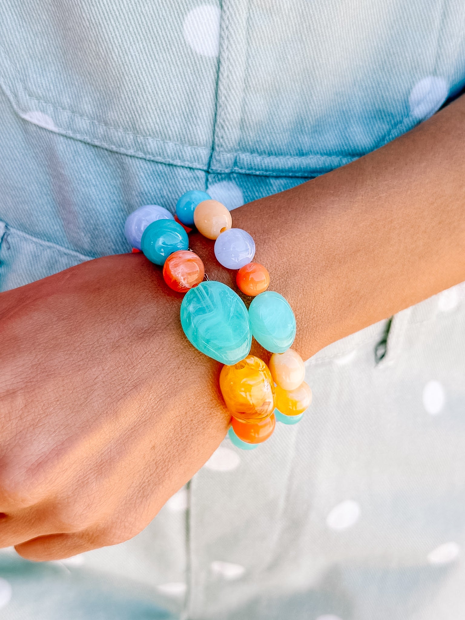 Ivy Beaded Bracelet Set