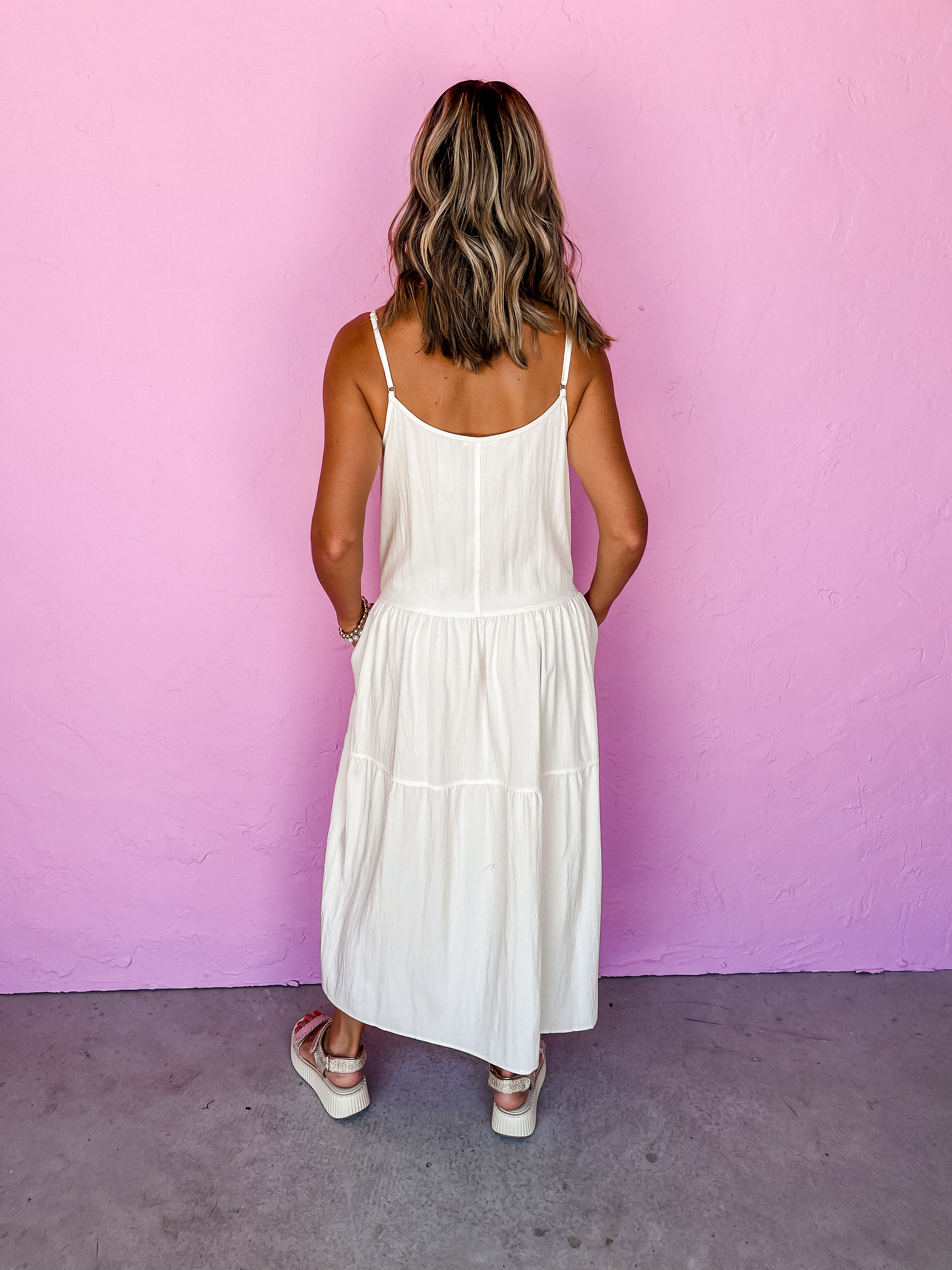 Just A Feeling Camisole Maxi Dress