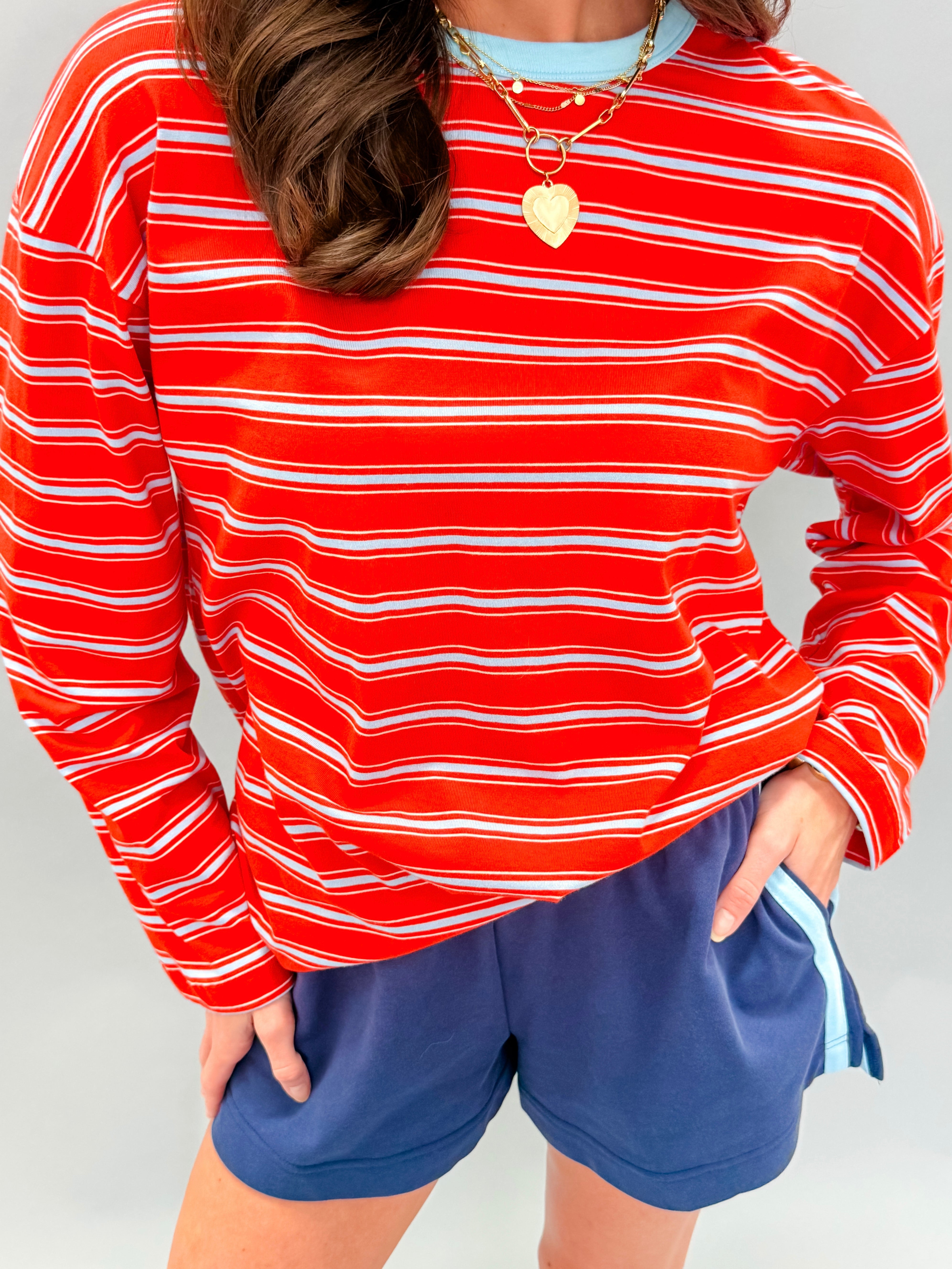 Tessa Side Stripe Shorts
