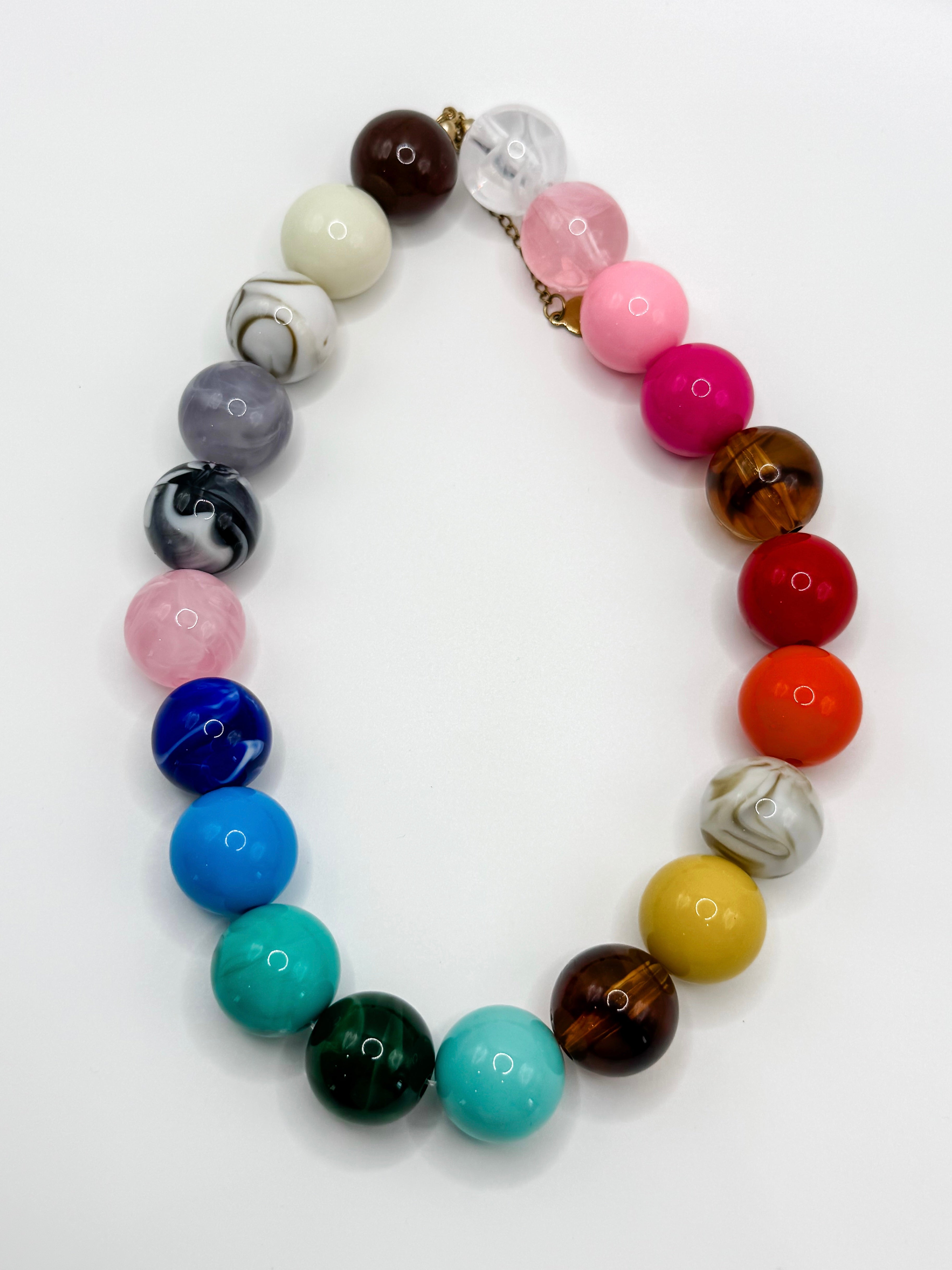 Kara Gumball Beaded Necklace