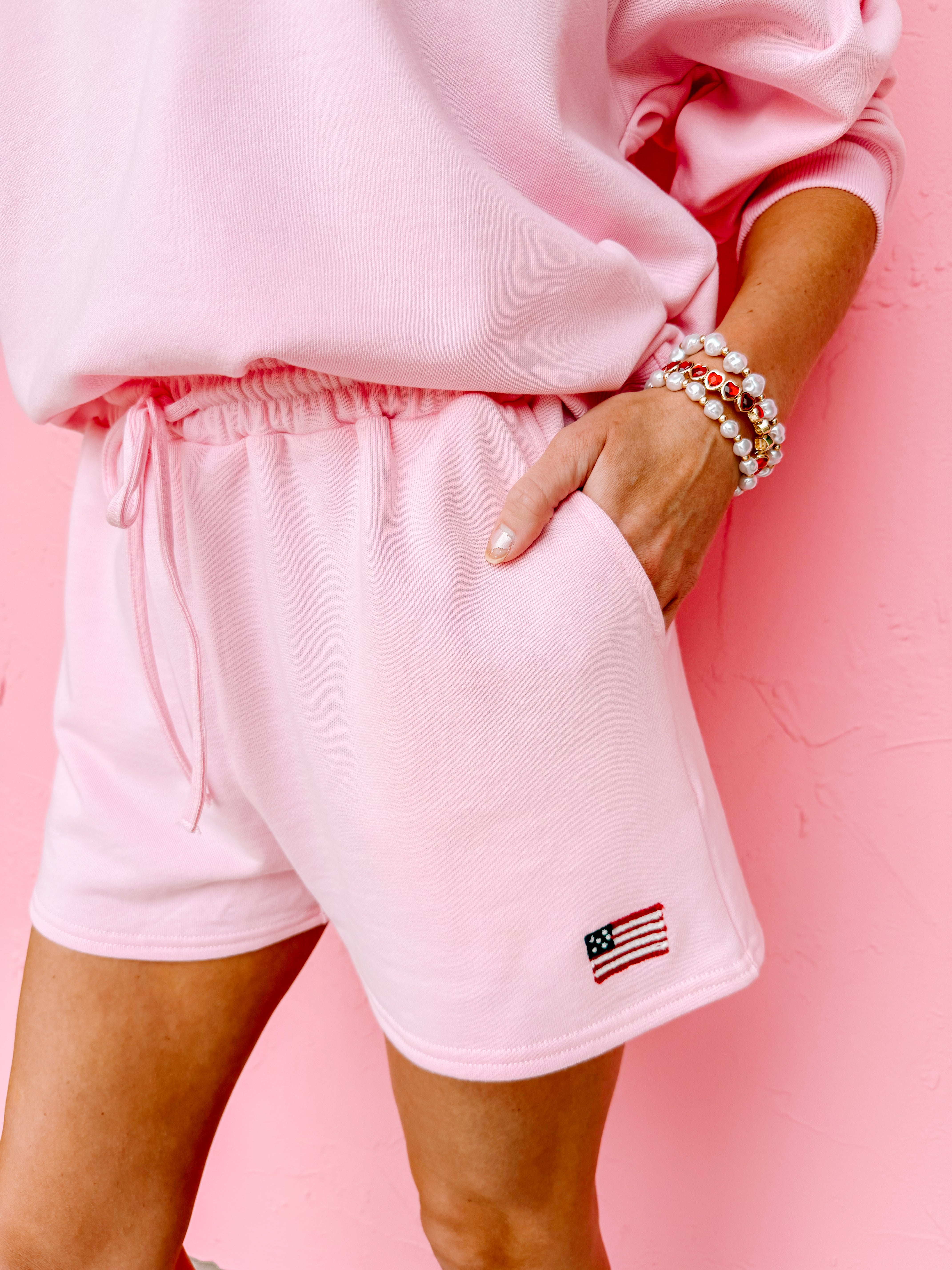 Keegan Usa Flag Shorts