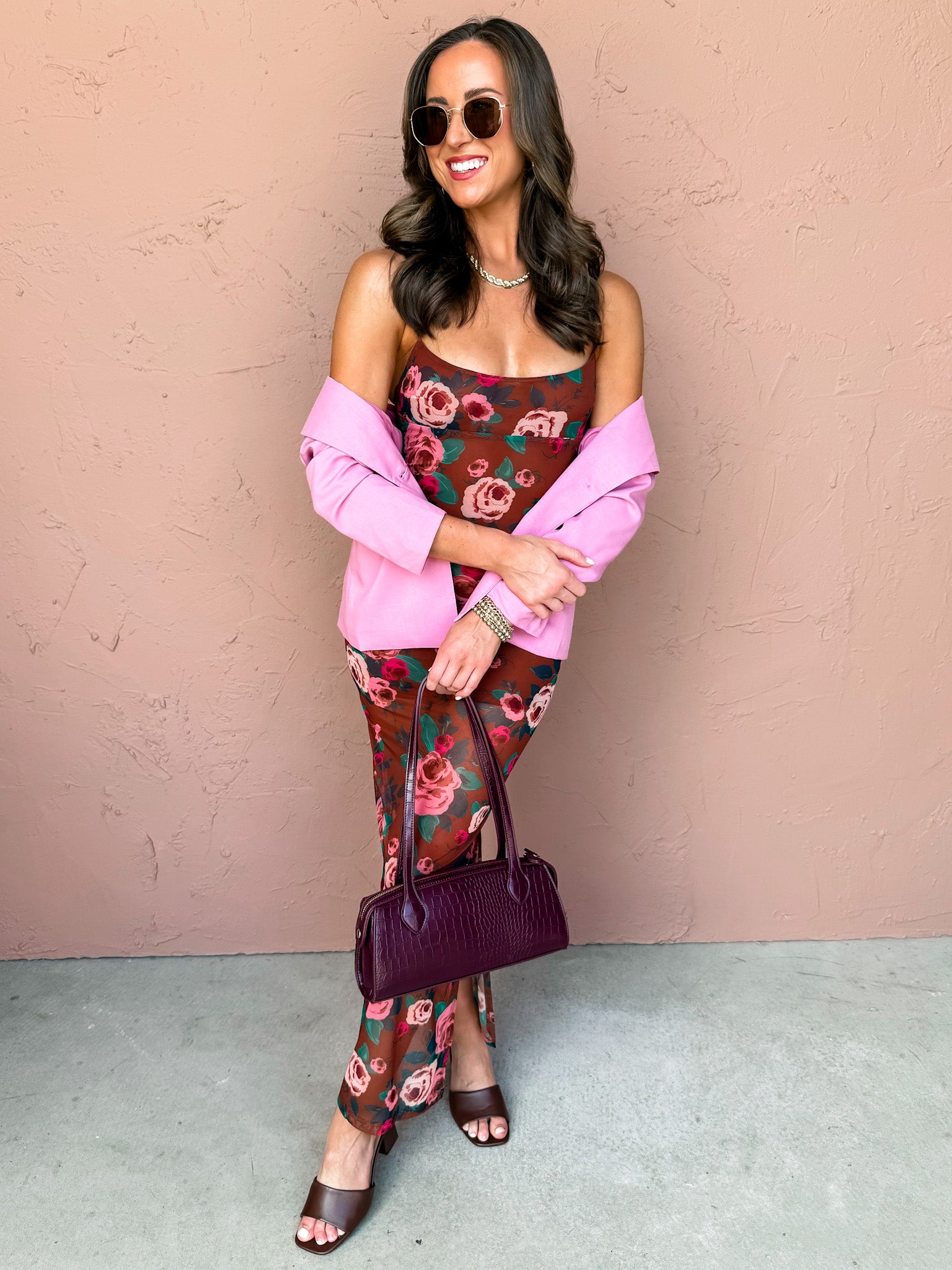 Keeping A Promise Floral Sleeveless Dress