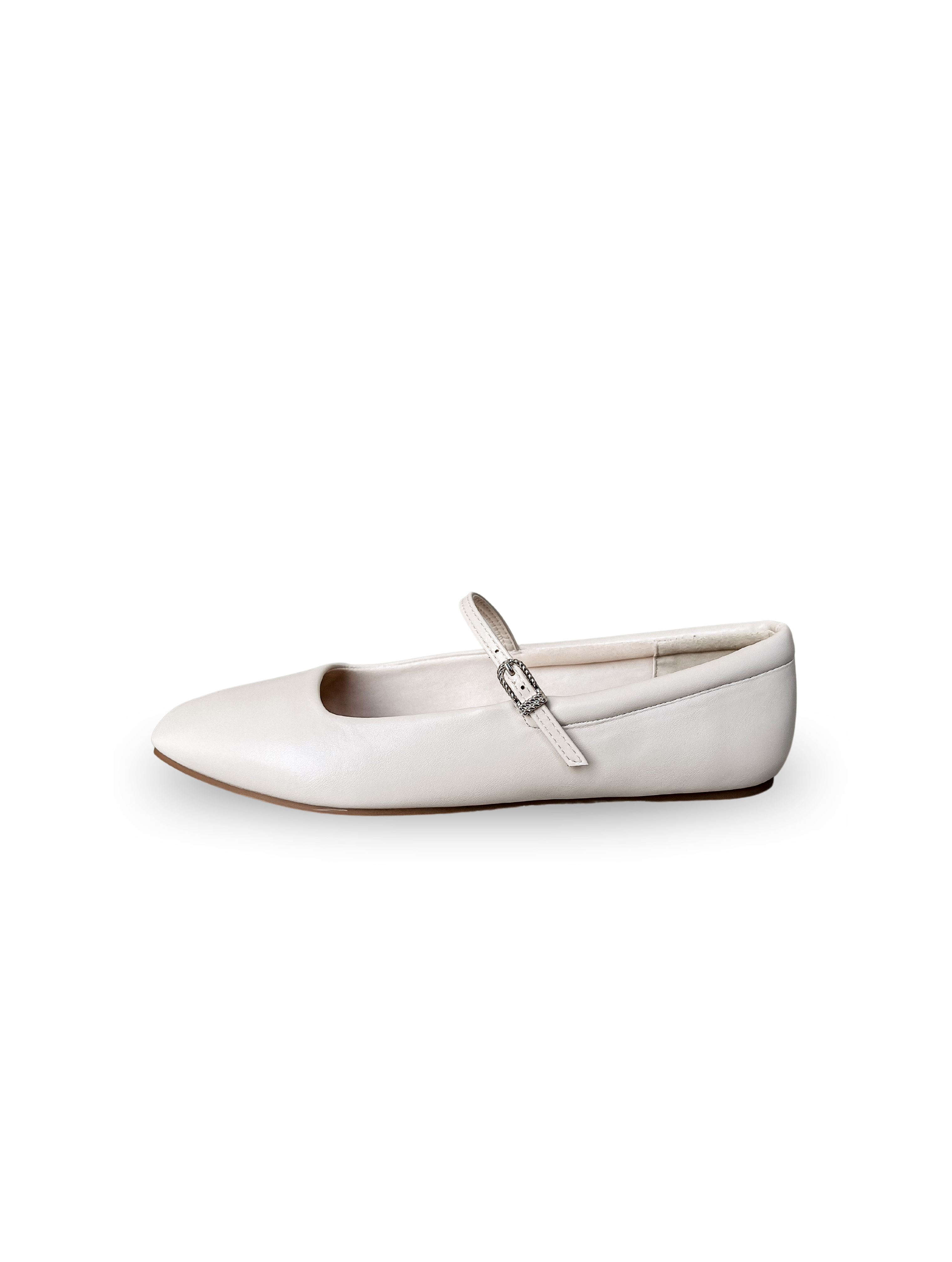 Kiana Mary Jane Flats-Bone