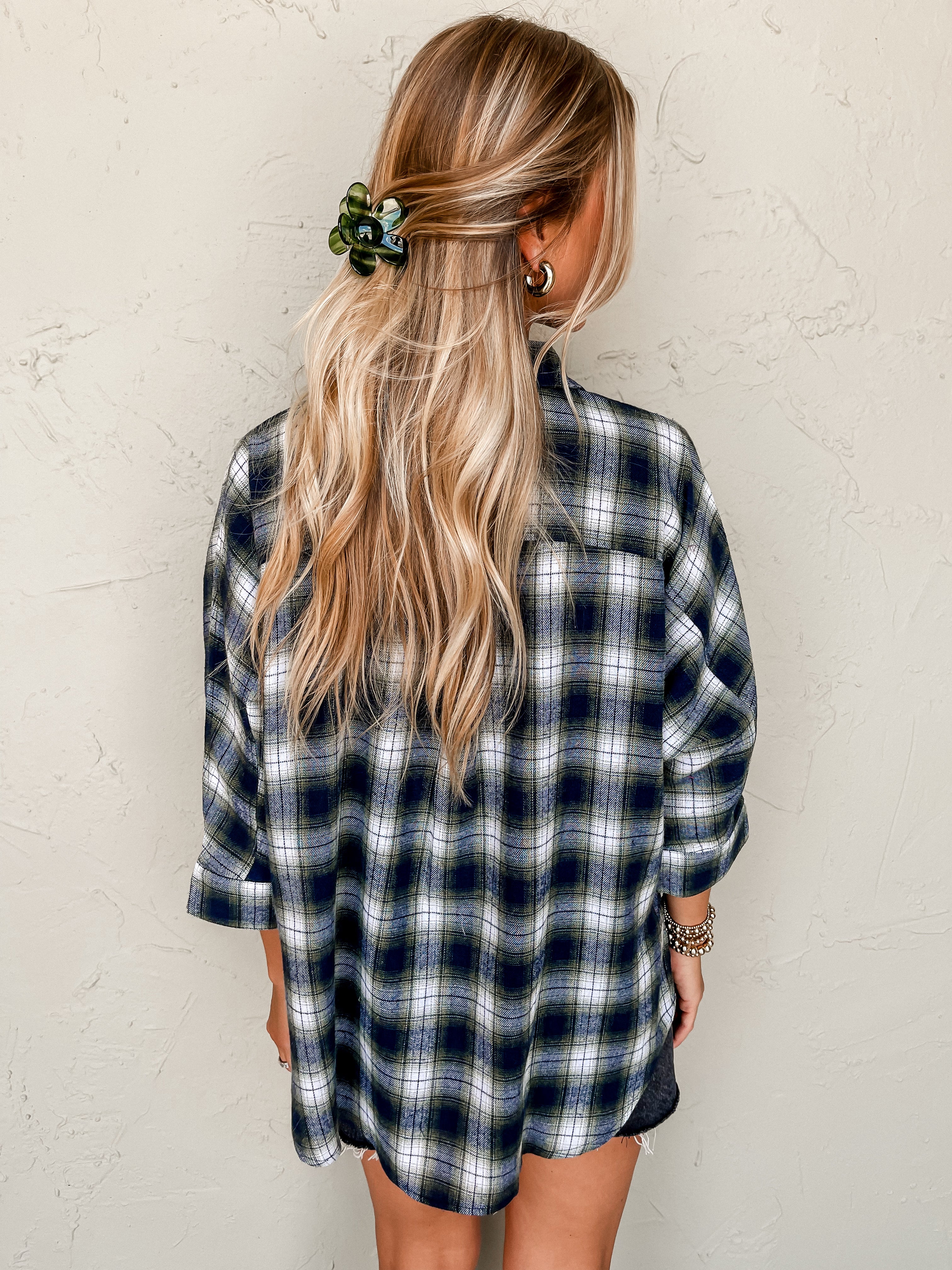 Kind Conversation Plaid Top