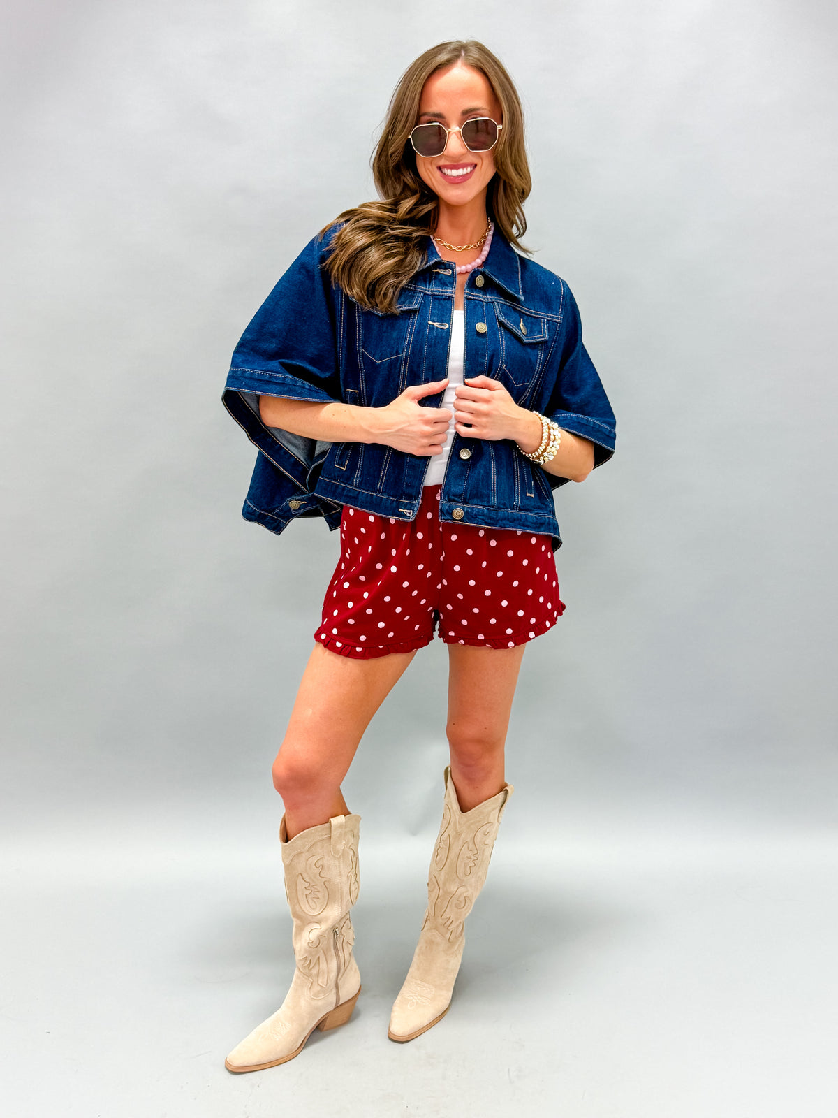 Langley Oversized Denim Jacket