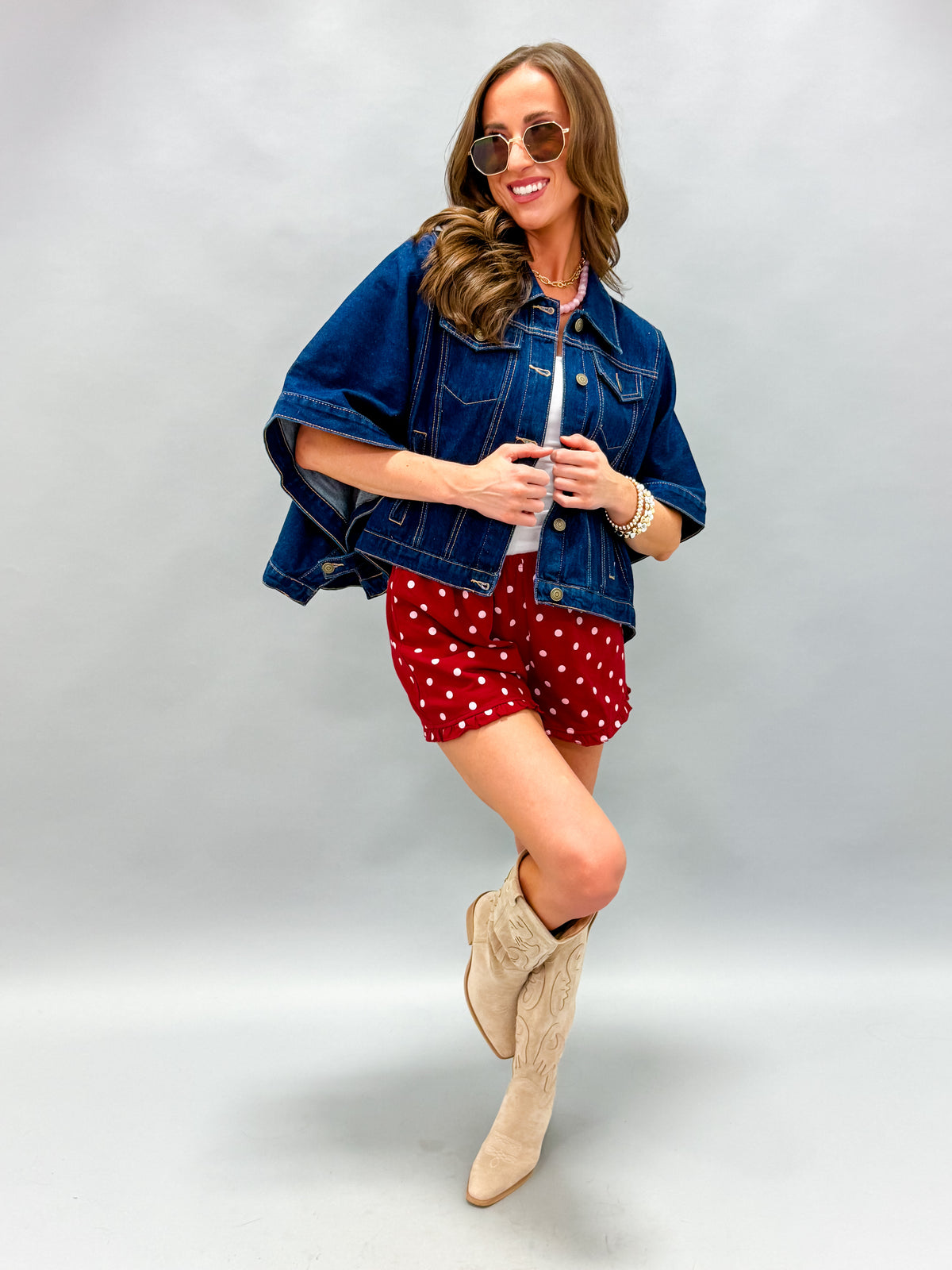 Langley Oversized Denim Jacket