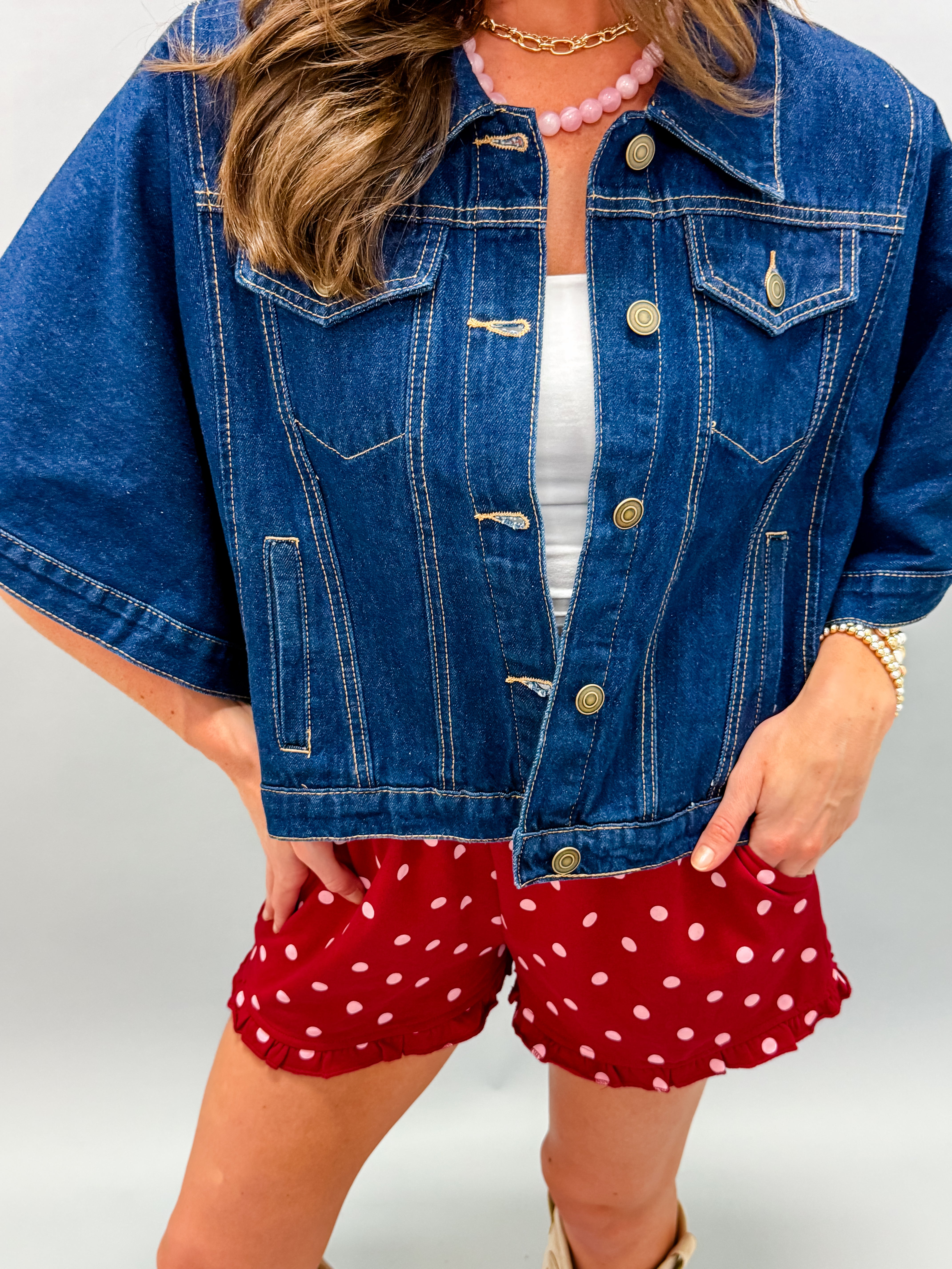 Langley Oversized Denim Jacket