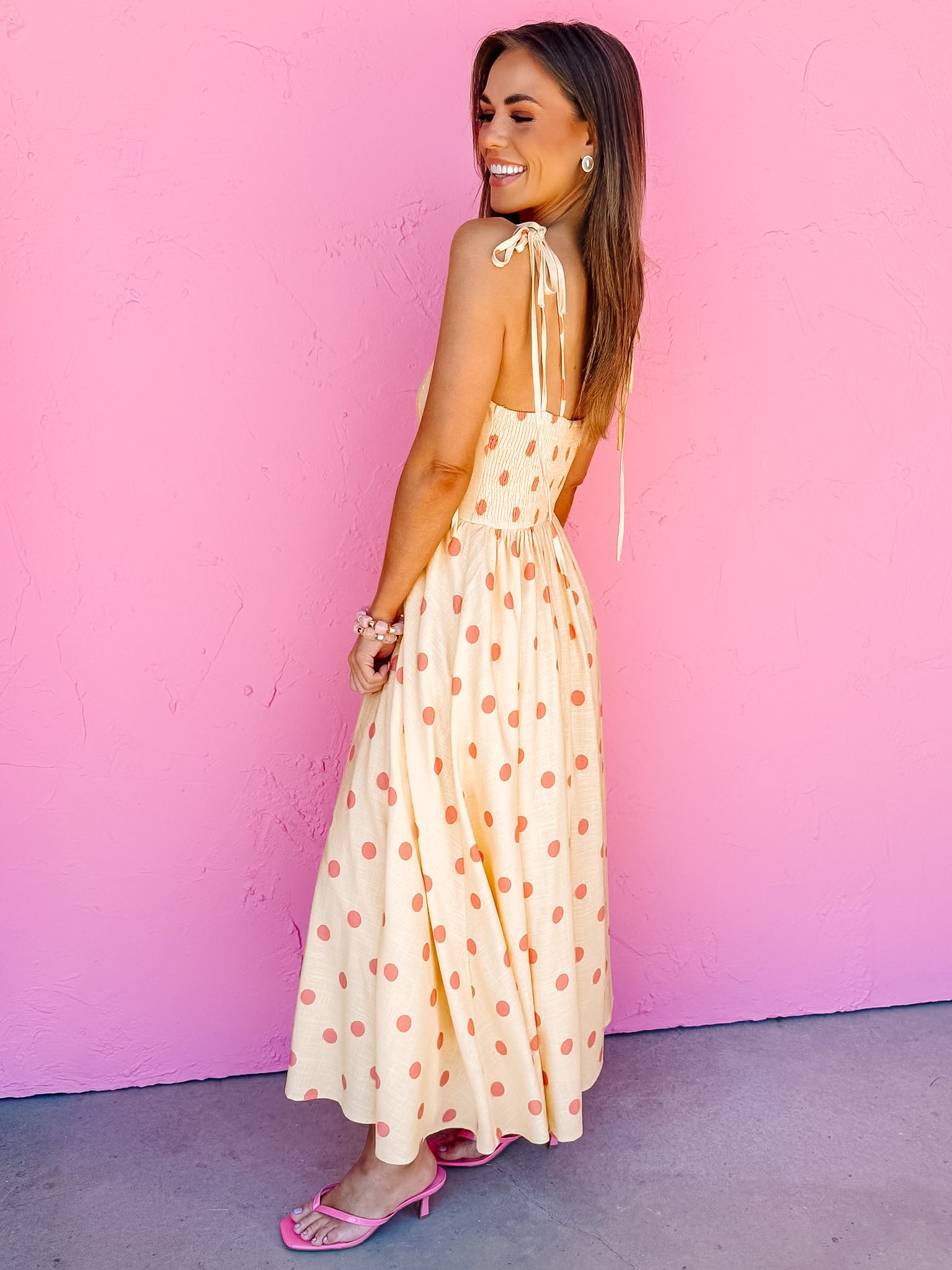 Larissa Strappy Midi Dress