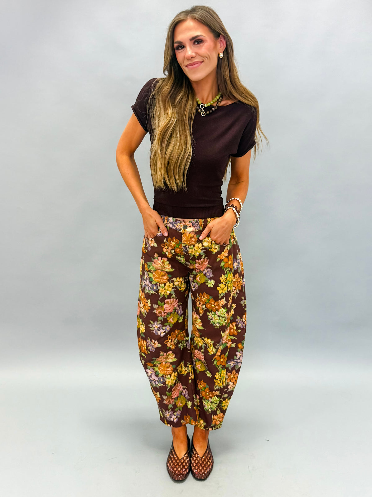 Lauren Boat Neck Cinched Tee