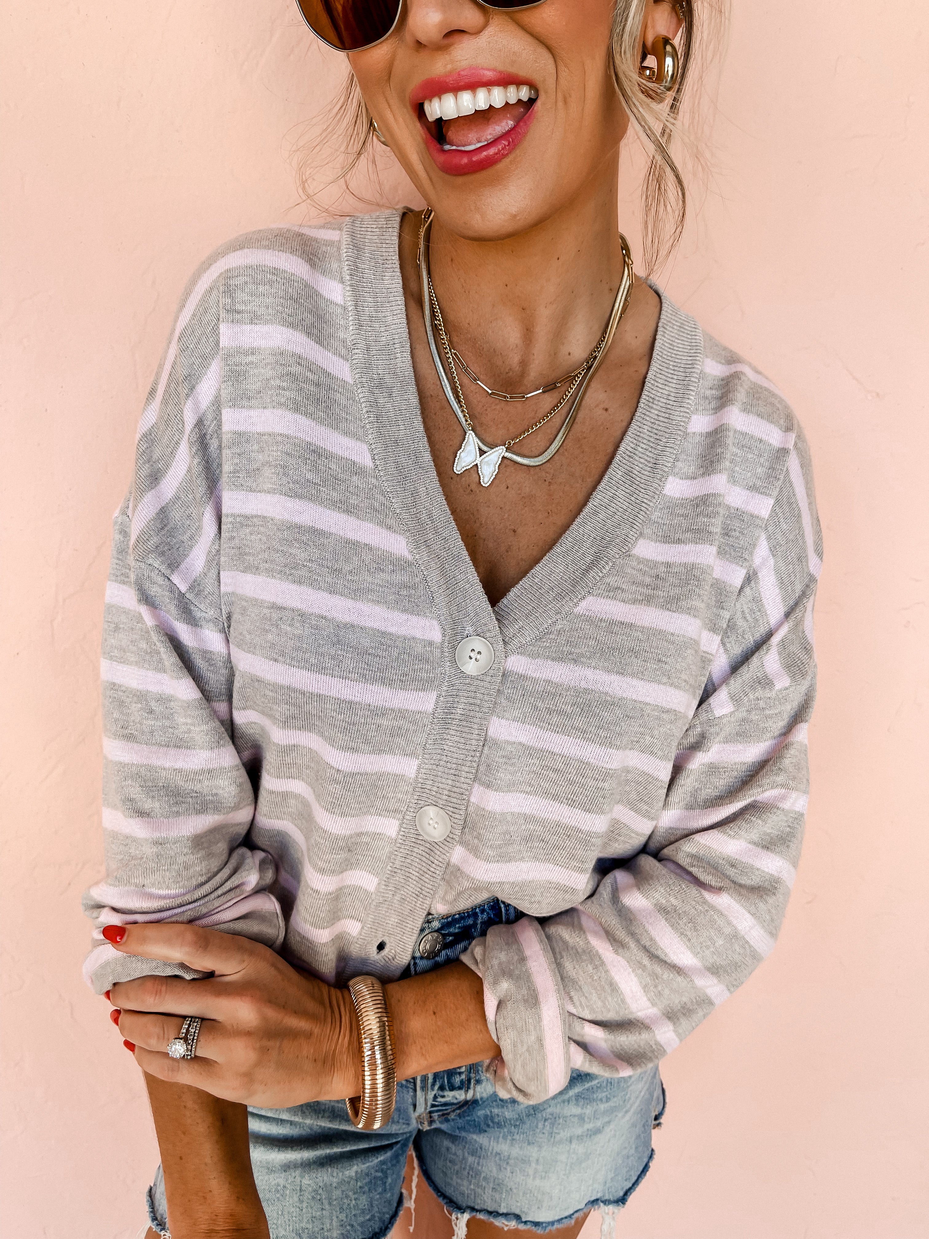 Layer Lover Striped Cardigan