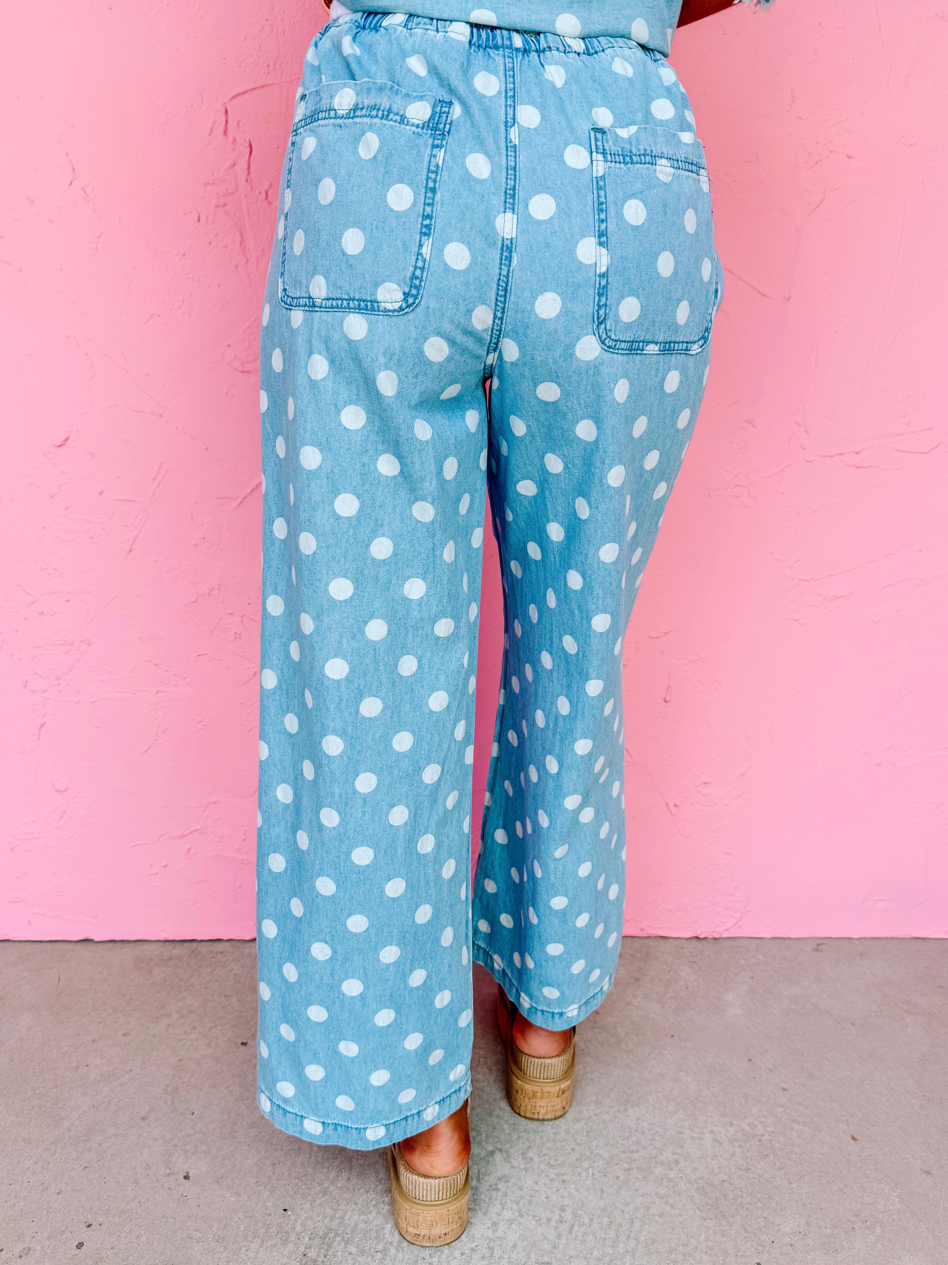 Leanne Relaxed Wide Leg Drawstring Pants