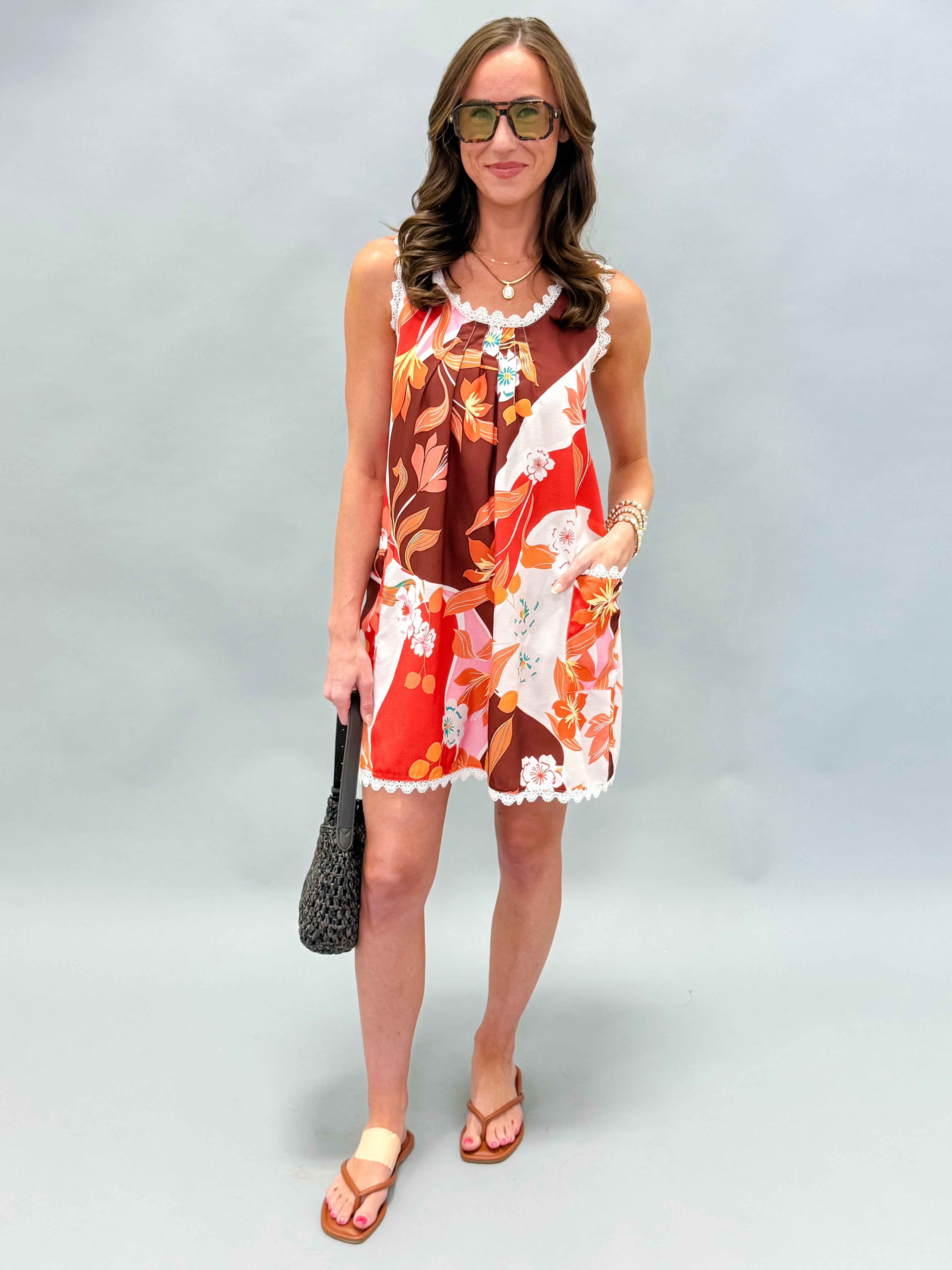 Leni Floral Mini Dress