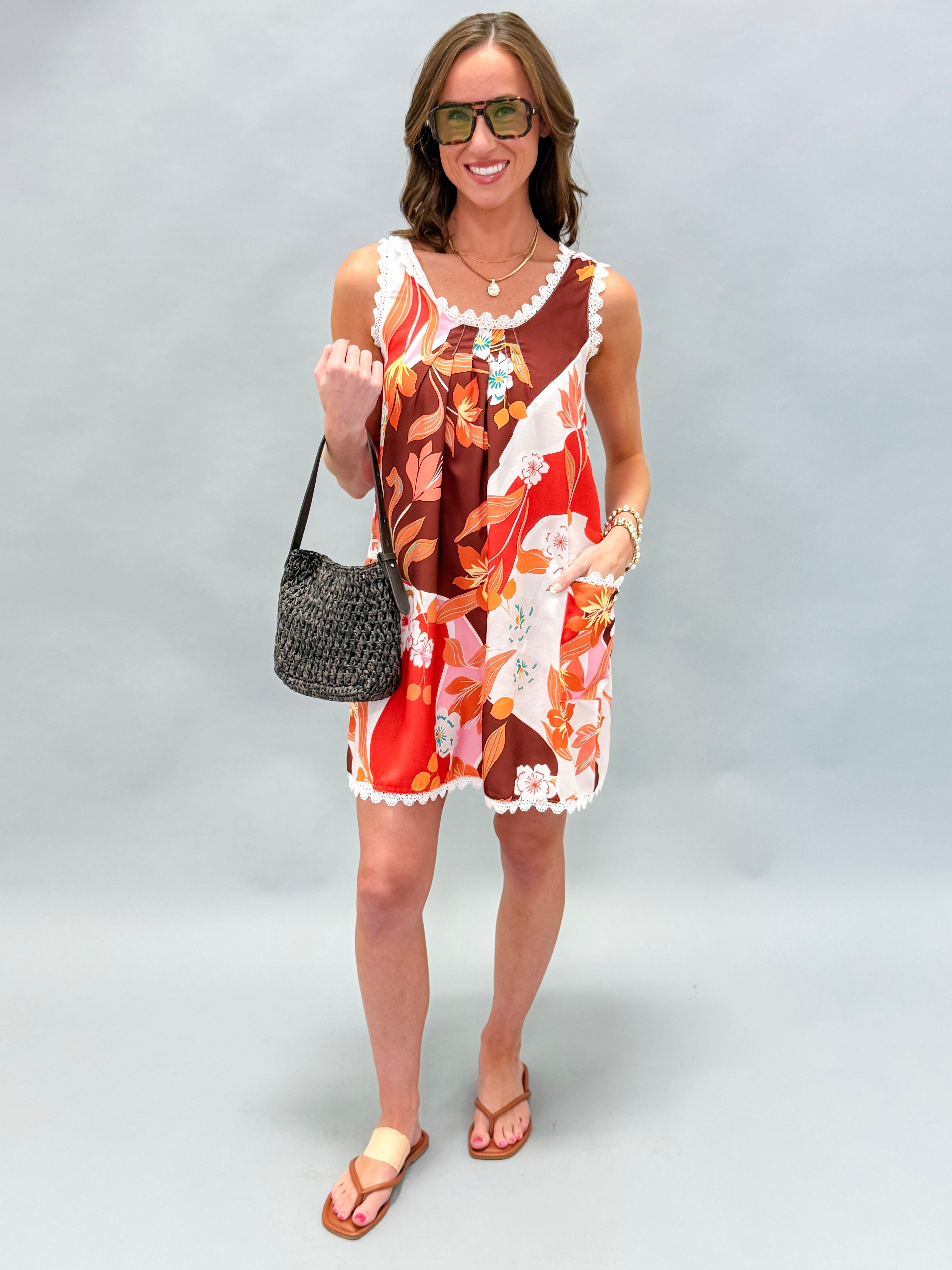 Leni Floral Mini Dress