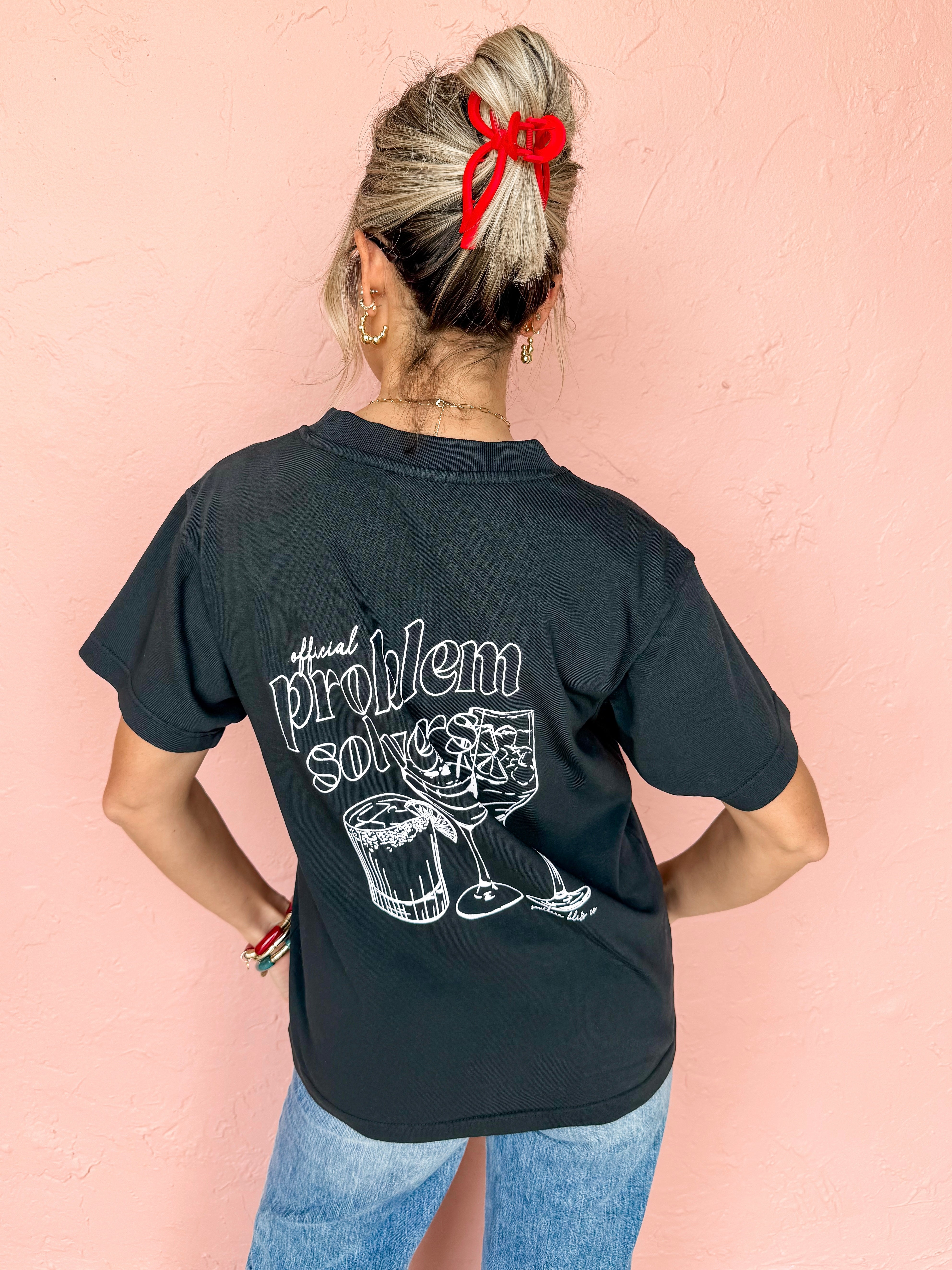 Let's Drink About It Graphic Tee