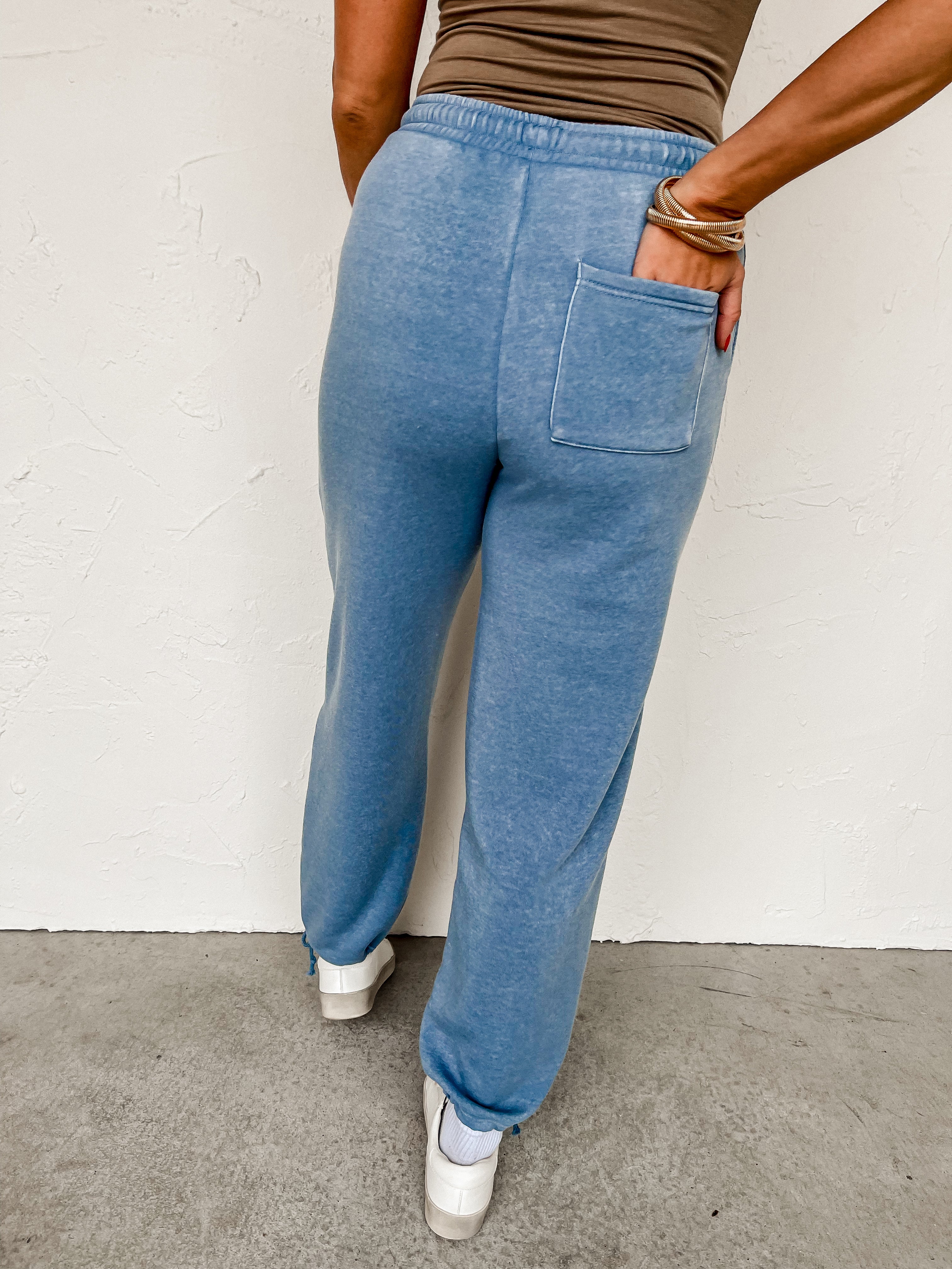 Let's Unwind High Waisted Drawstring Pants