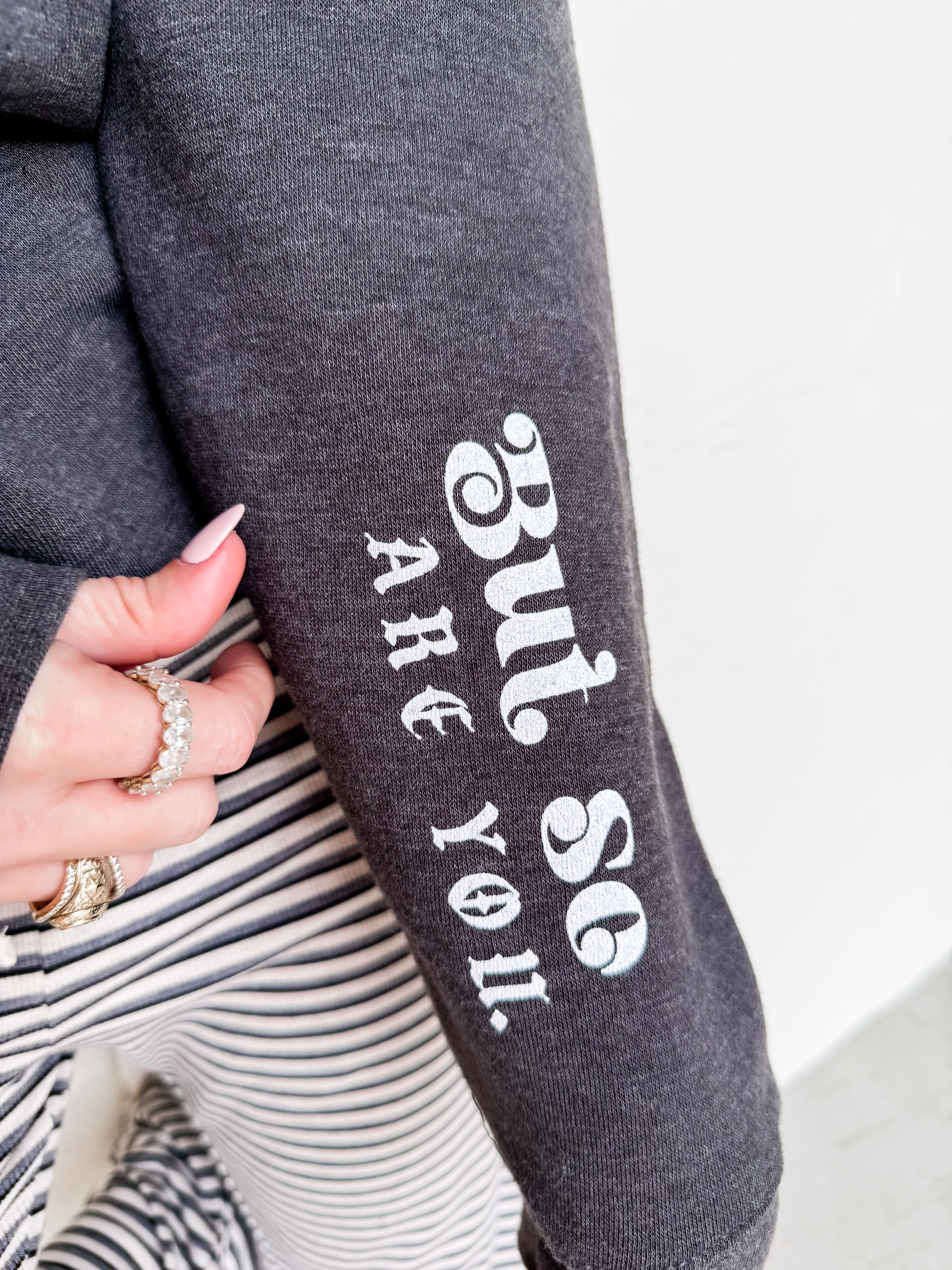 Life Is Tough Graphic Sweatshirt