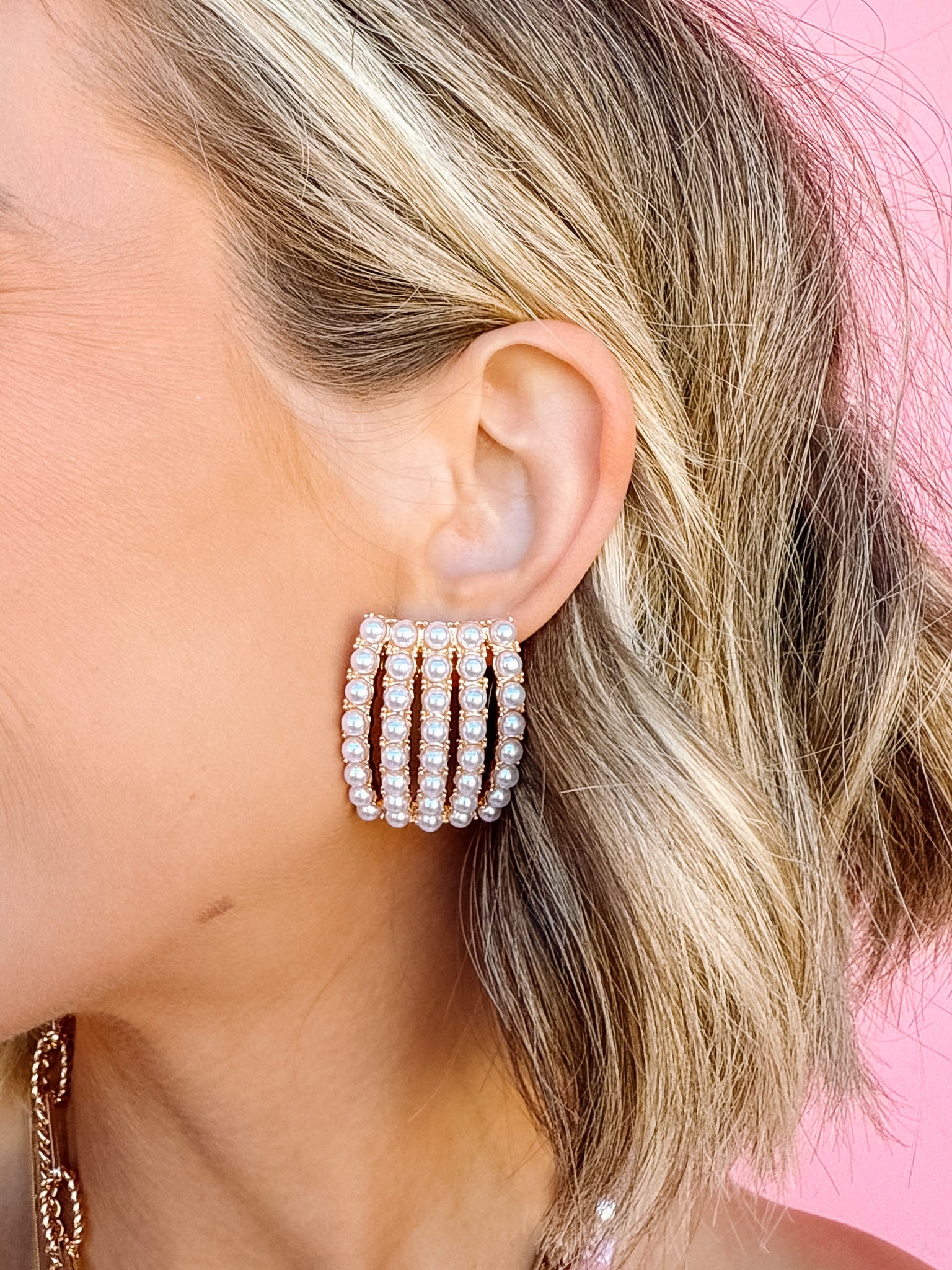 Liloa Pearl Statement Earrings