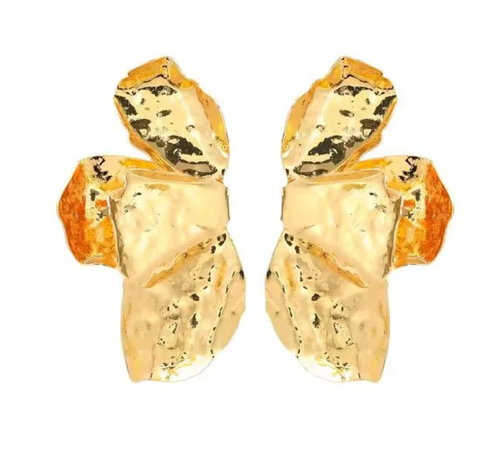 [Linny Co.] Eden Flower Statement Earrings