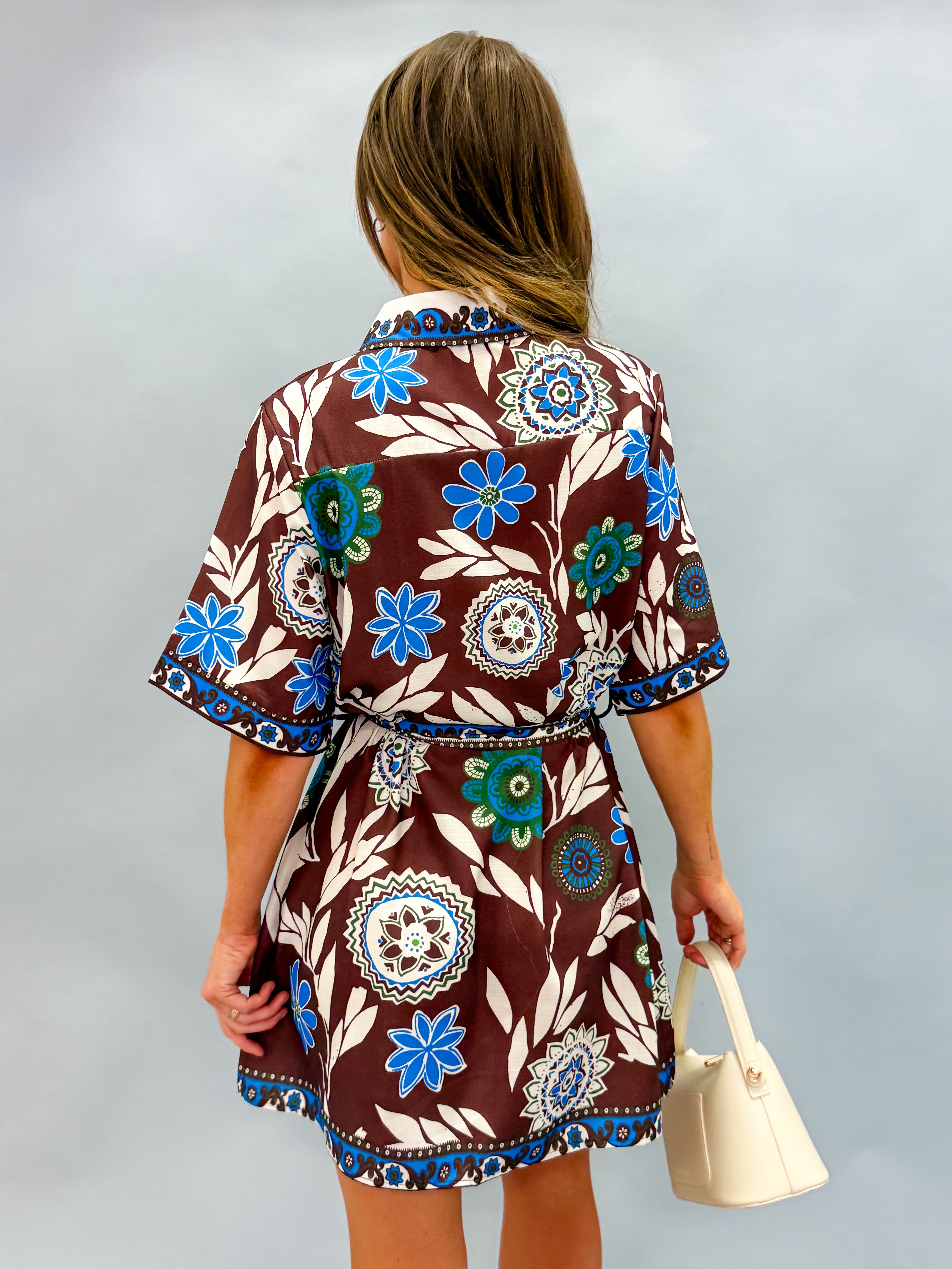 Lola Belted Mini Dress