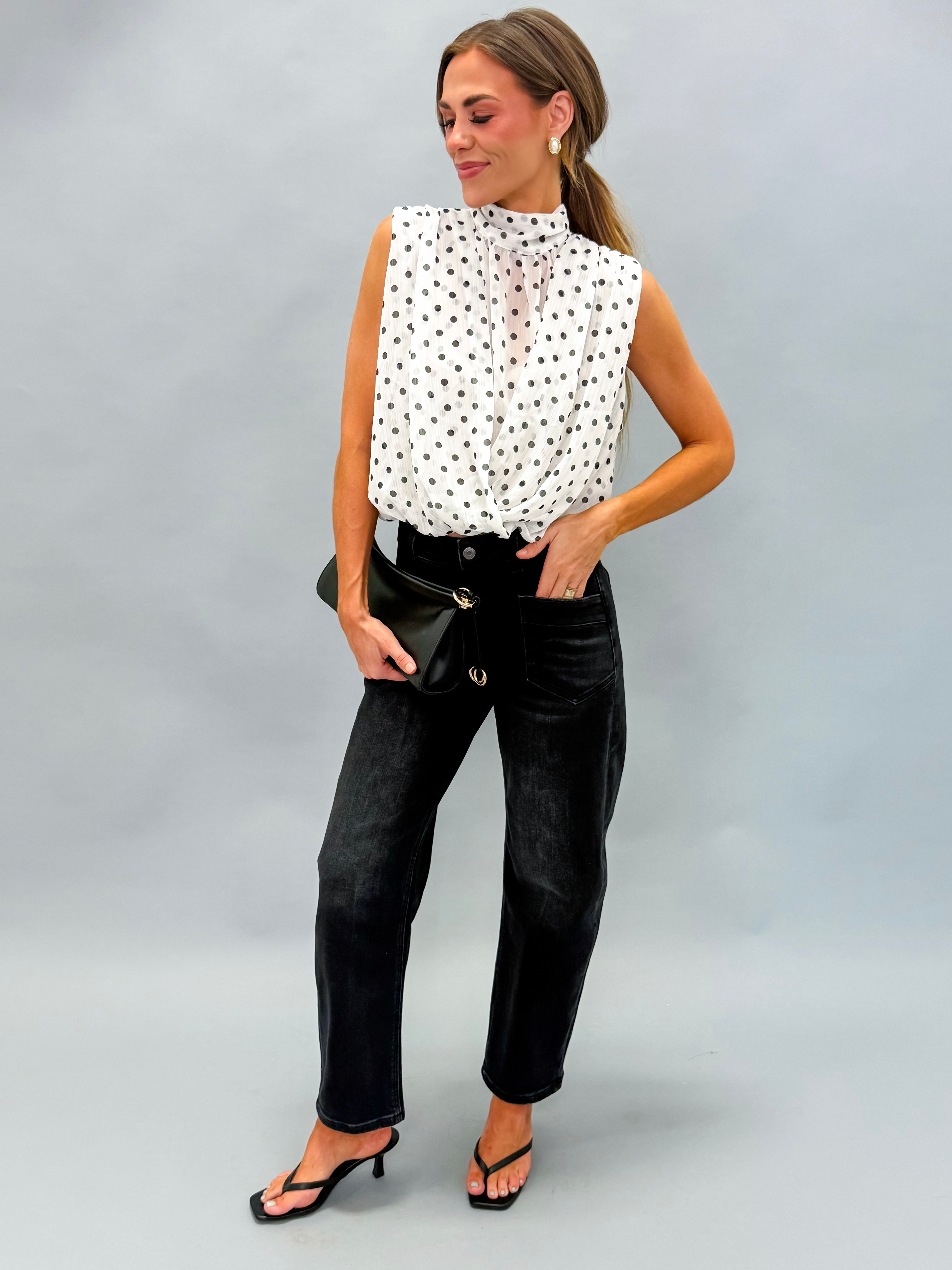 Whitaker Slim Barrel Leg Jeans