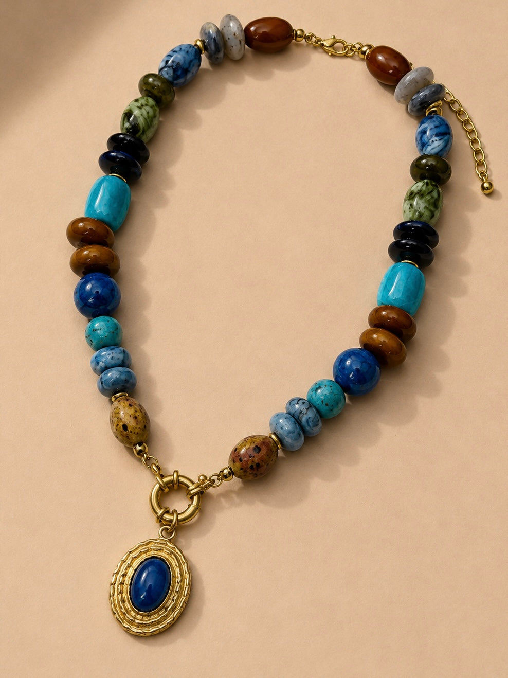 Luisa Pendant Toggle Necklace