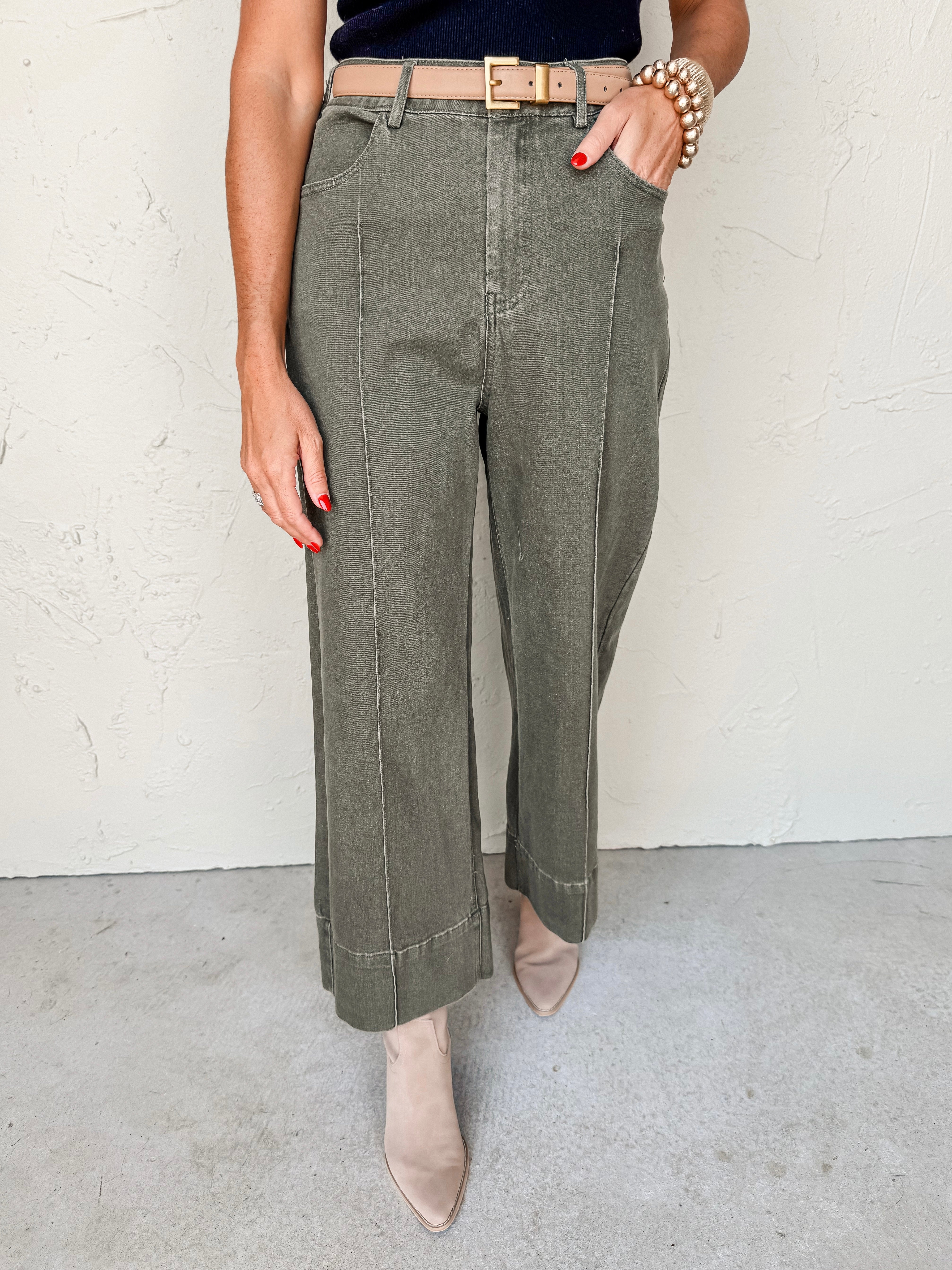 Main Street Wide Leg Pants