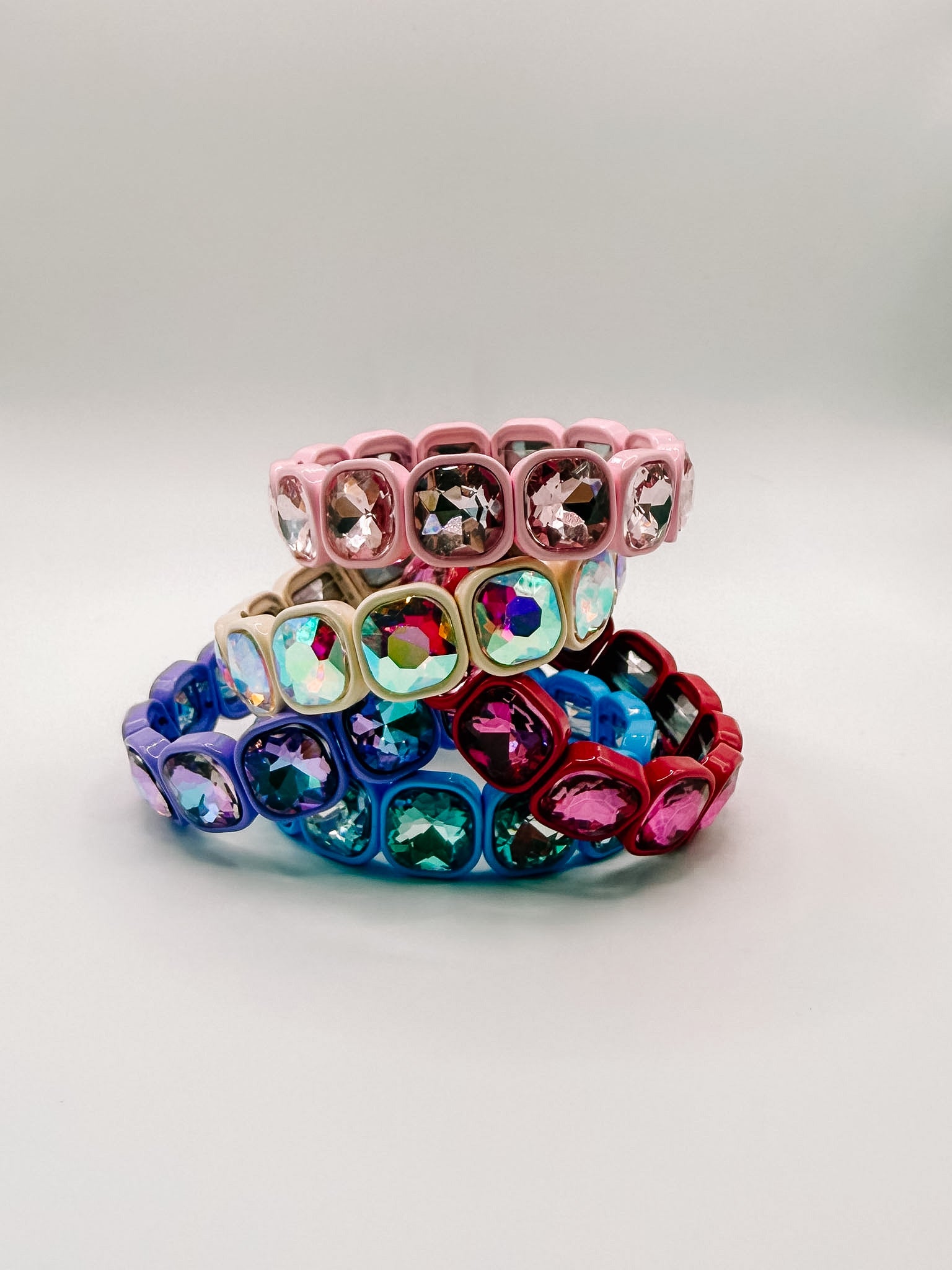 Mallory Gemstone Stretch Bracelet