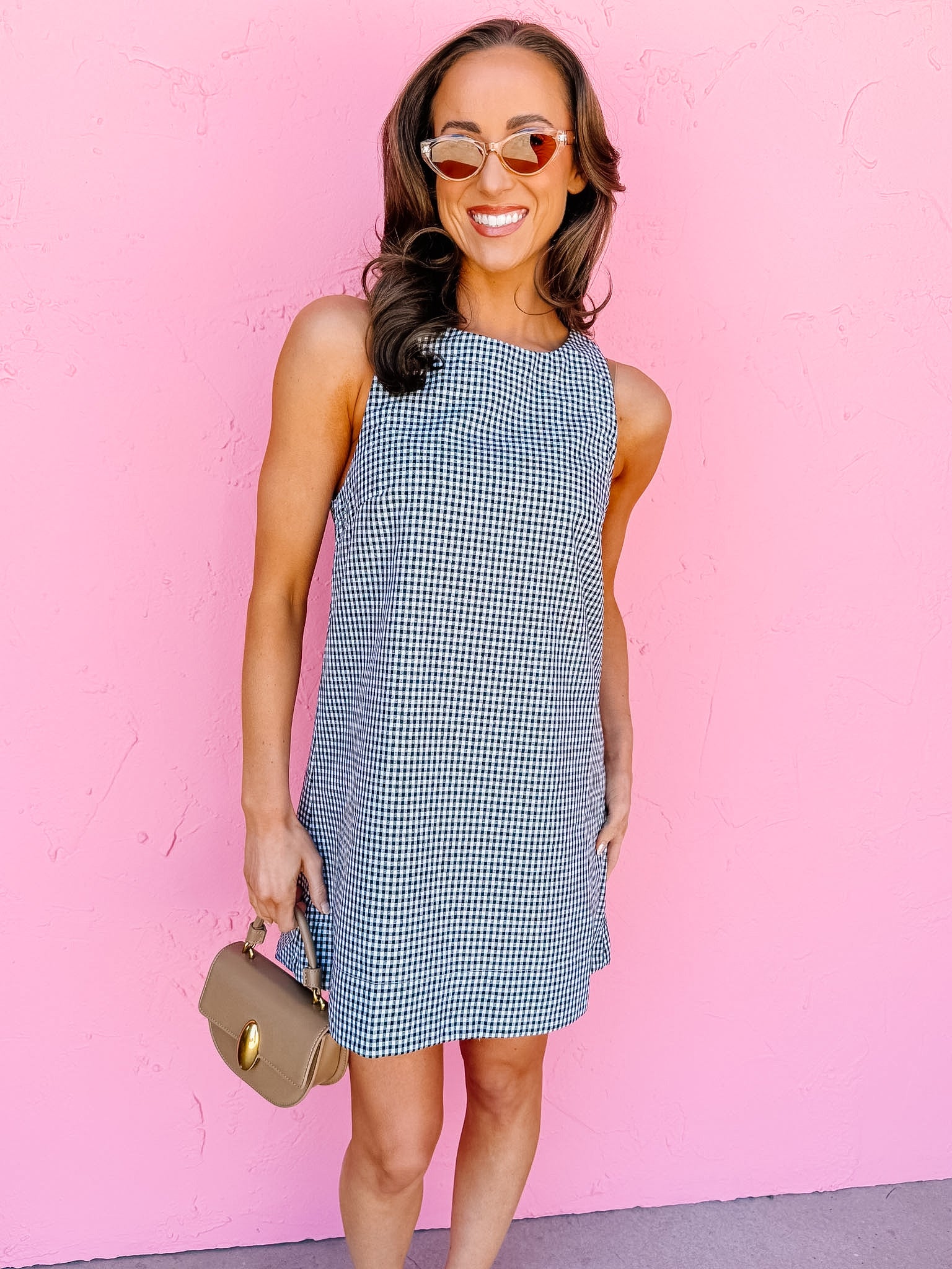 Marlowe Gingham Mini Dress