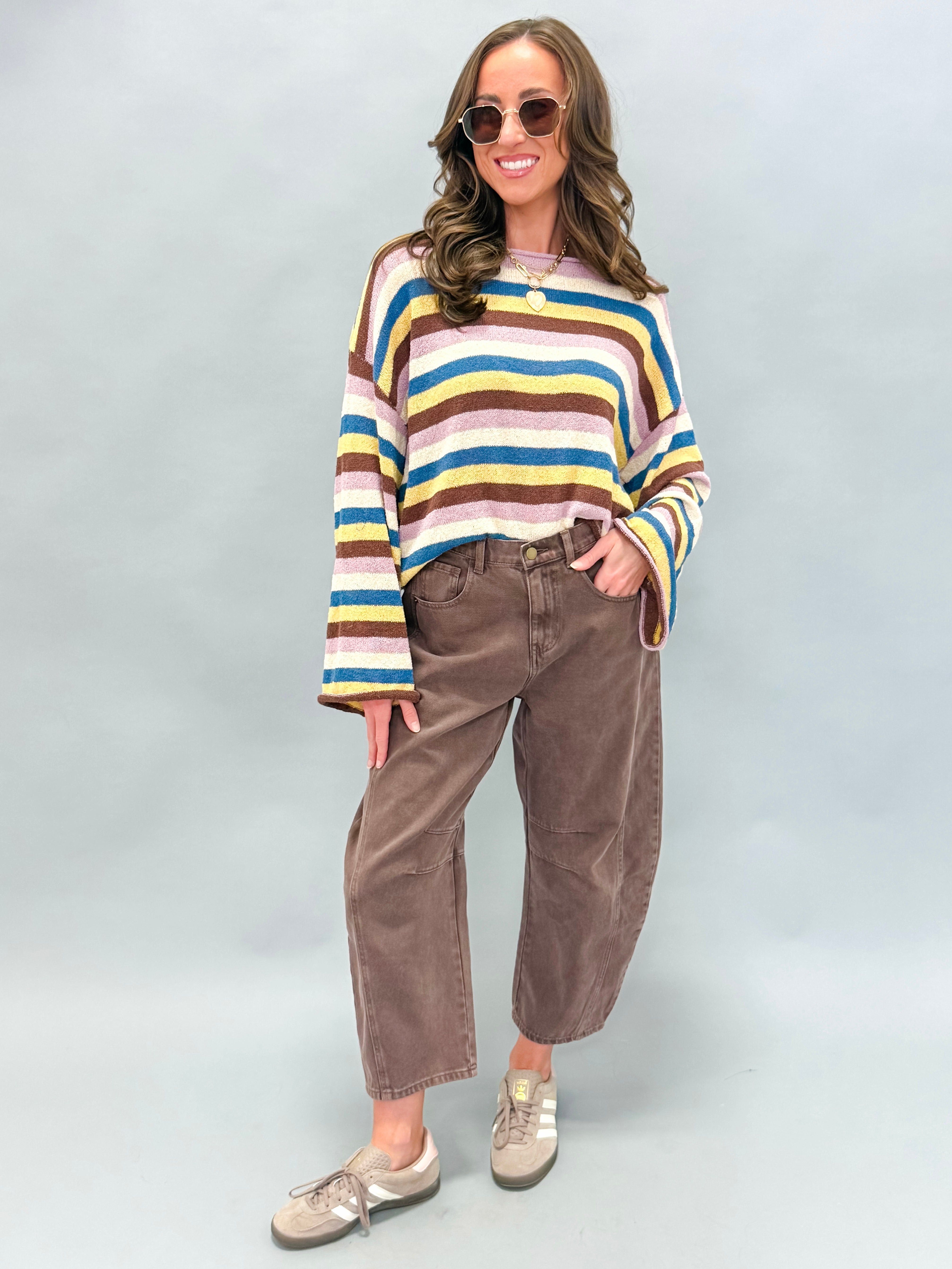 Marlowe Striped Sweater