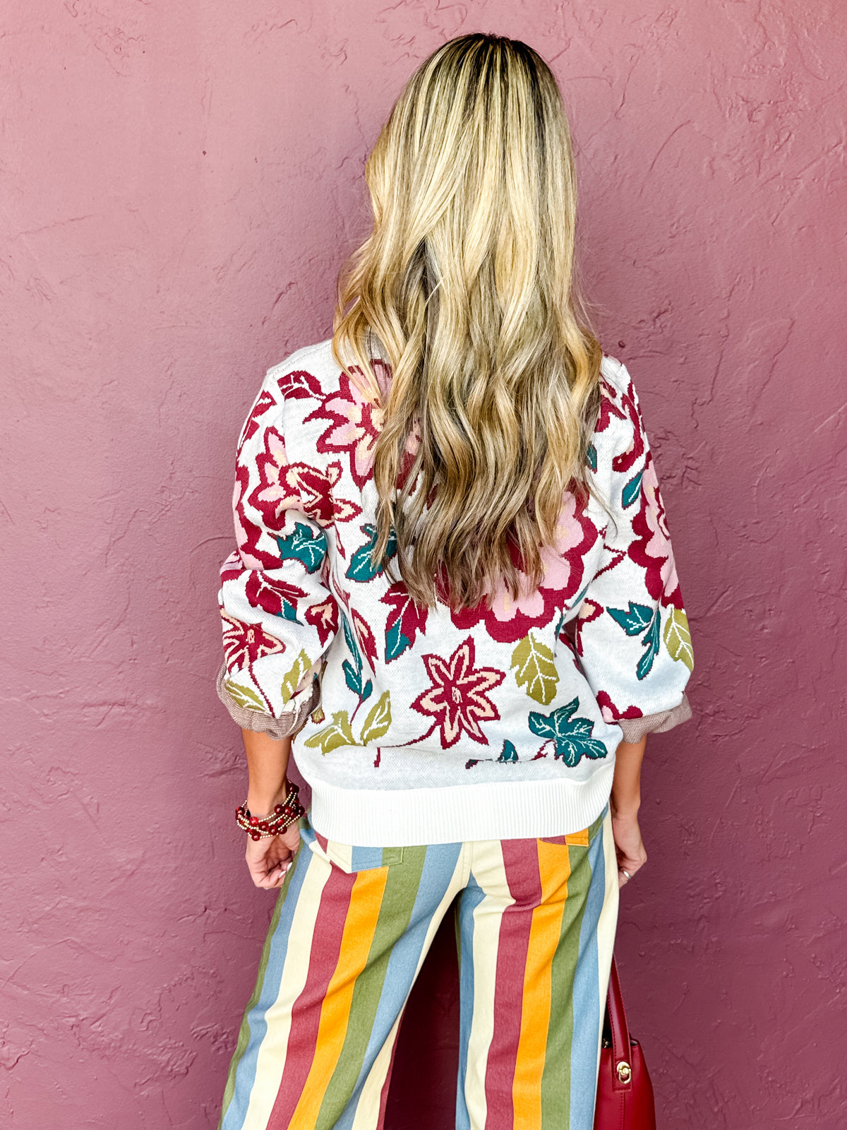 Mary Floral Sweater