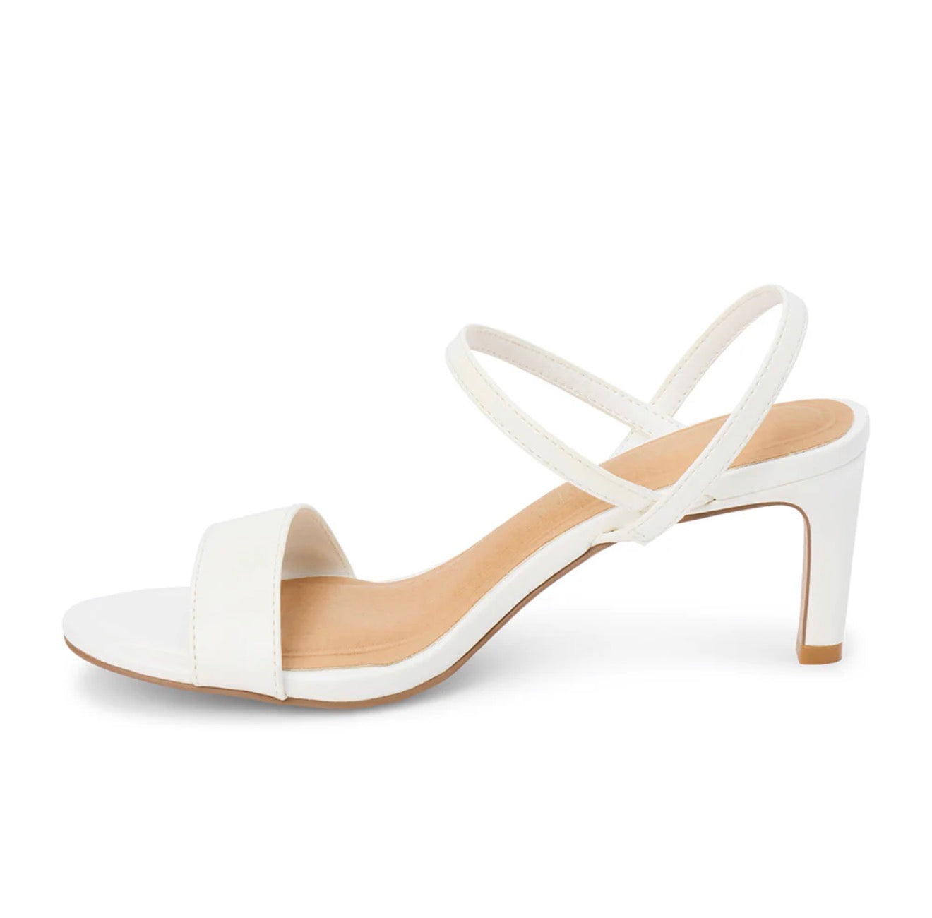 [Matisse] Trinity Heeled Sandal-White