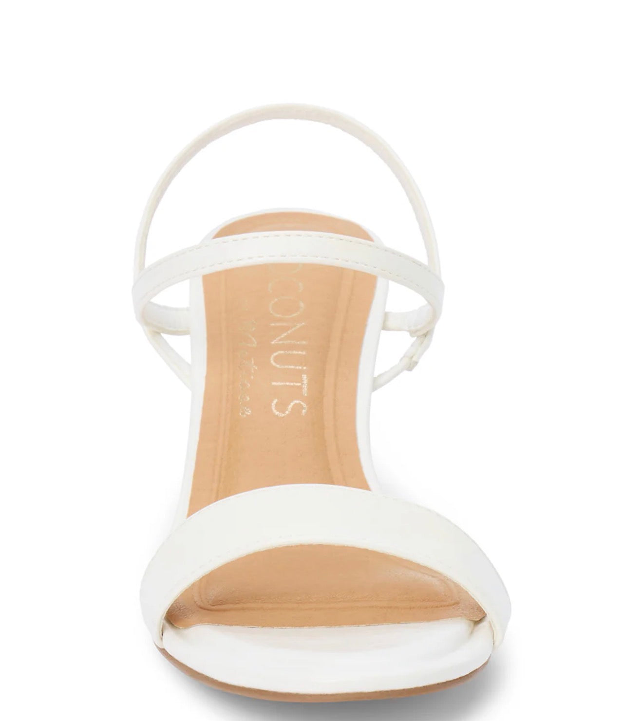 [Matisse] Trinity Heeled Sandal-White