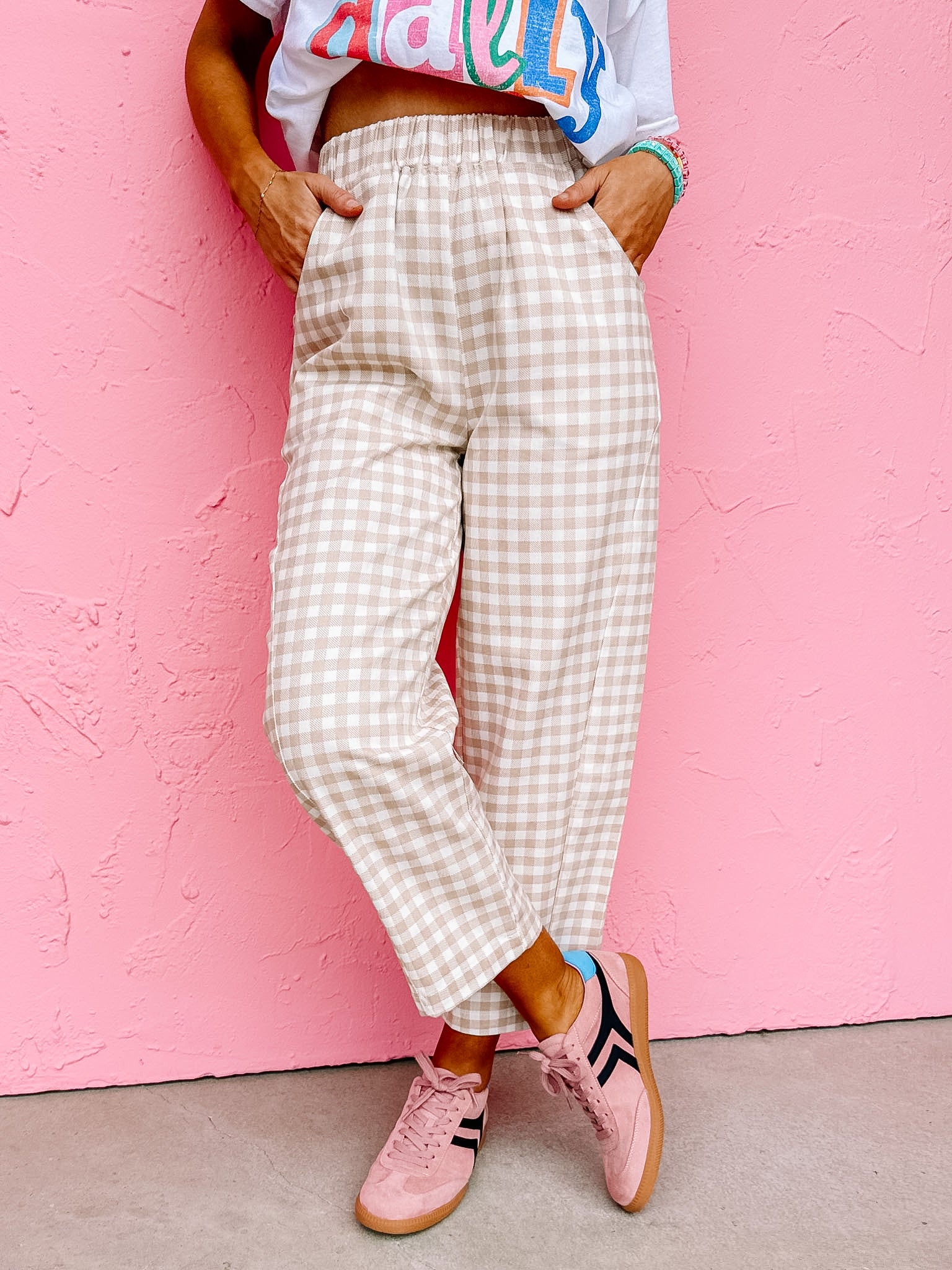 Mattie Gingham Pants