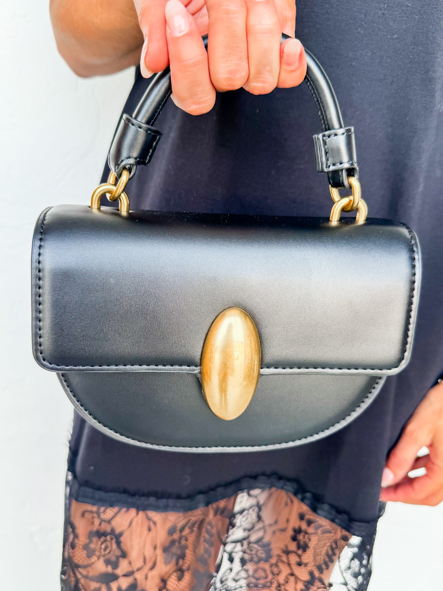 [Melie Bianco] Margot Handbag-Black