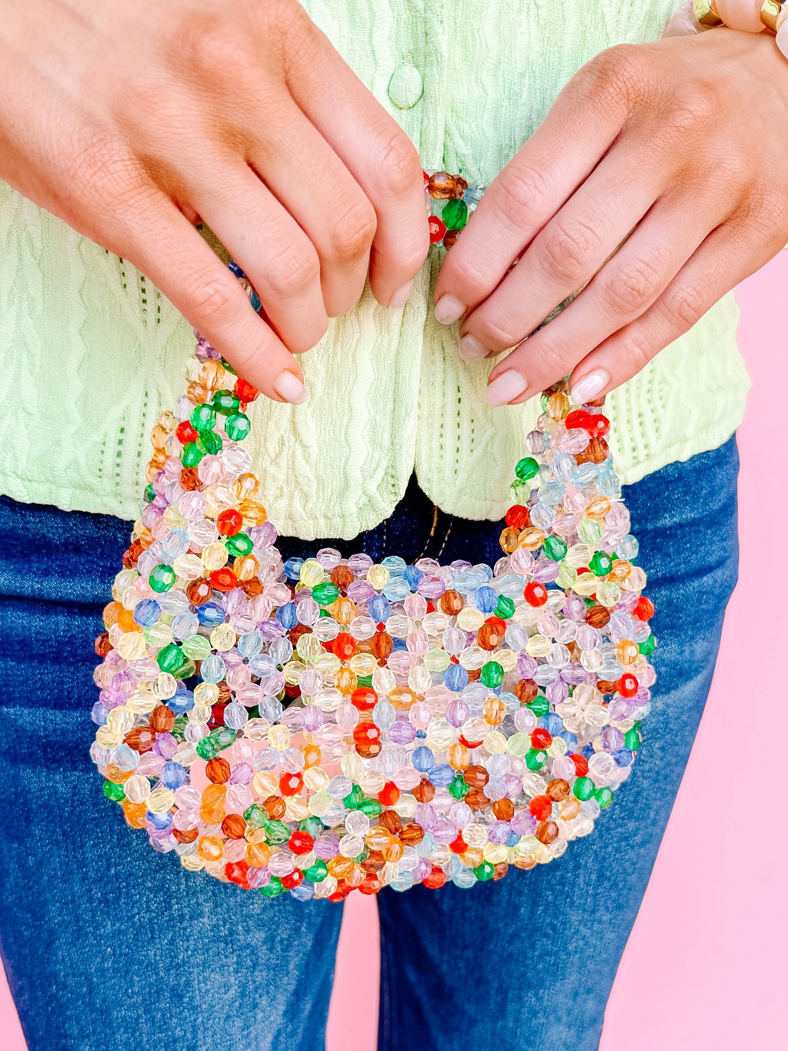 [Melie Bianco] Ryan Mini Beaded Bag