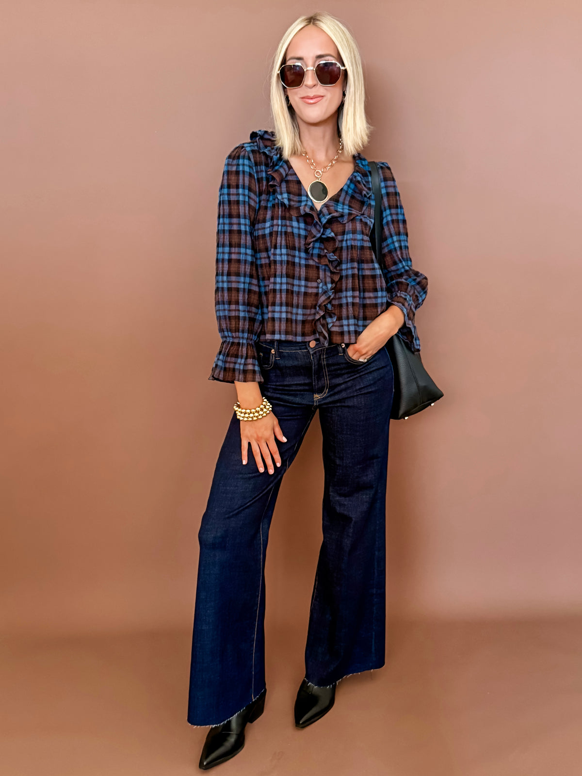 [Dear John] Fiona High Rise Wide Leg Jeans-Anchor