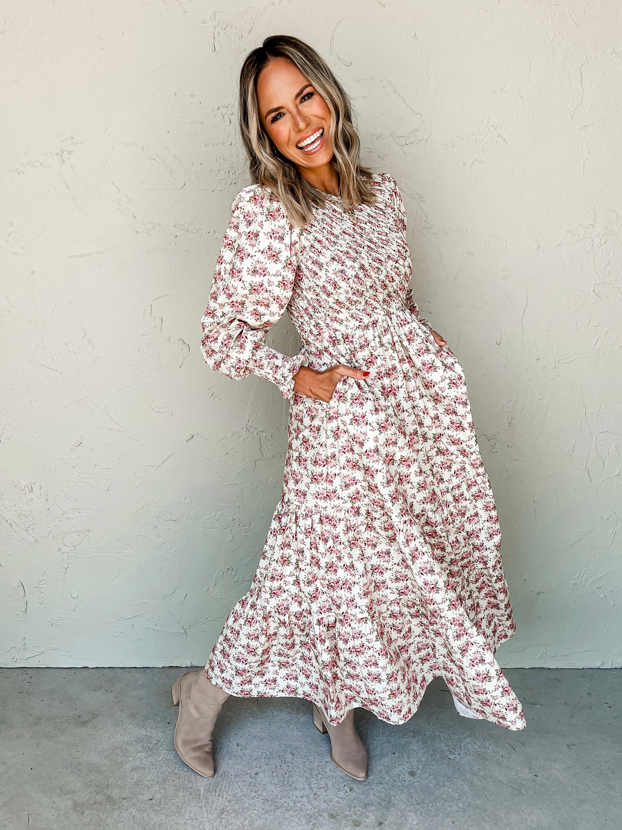 More Than Words Floral Maxi Dress