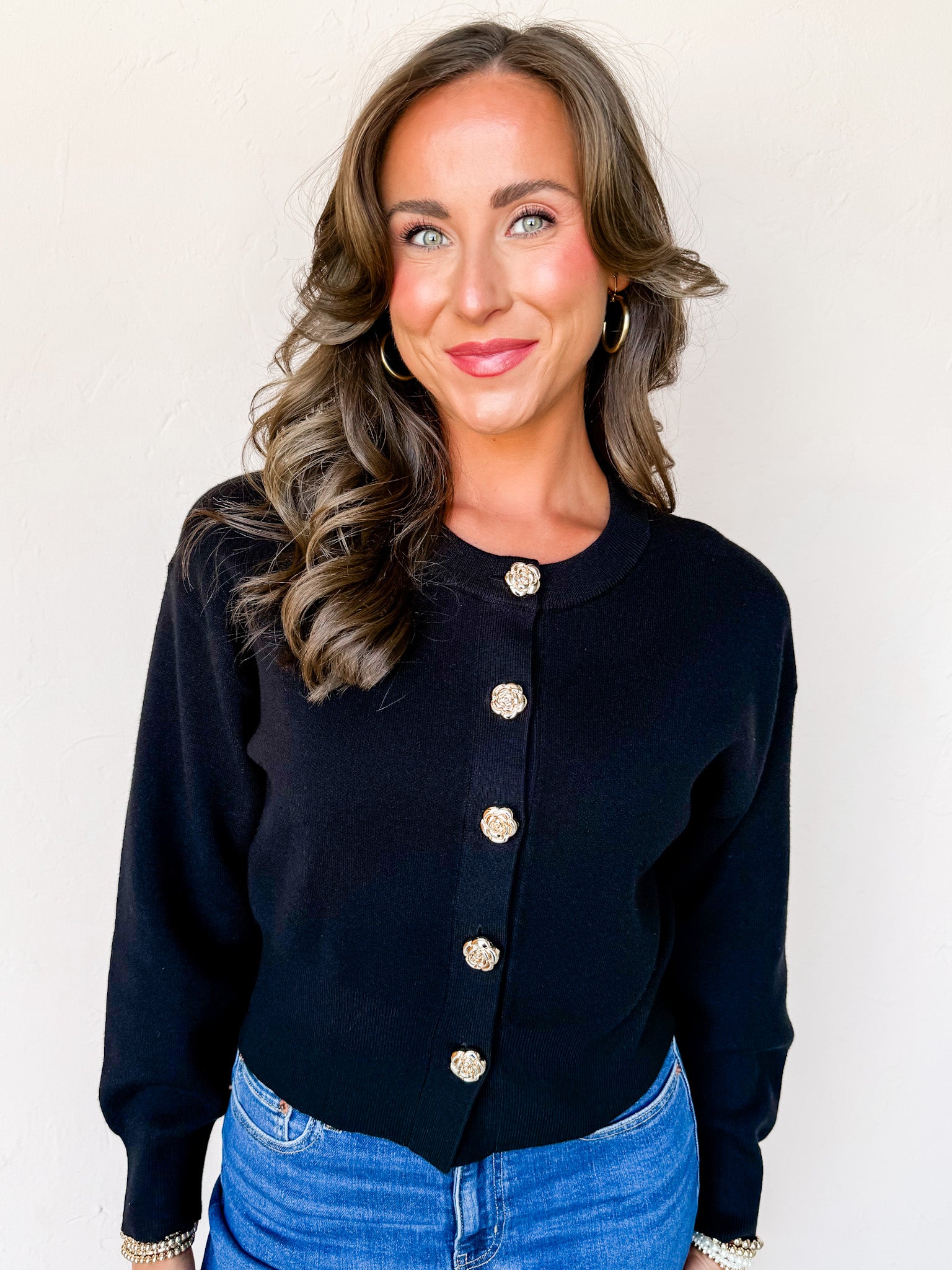 Morning Breeze Button Front Cardigan