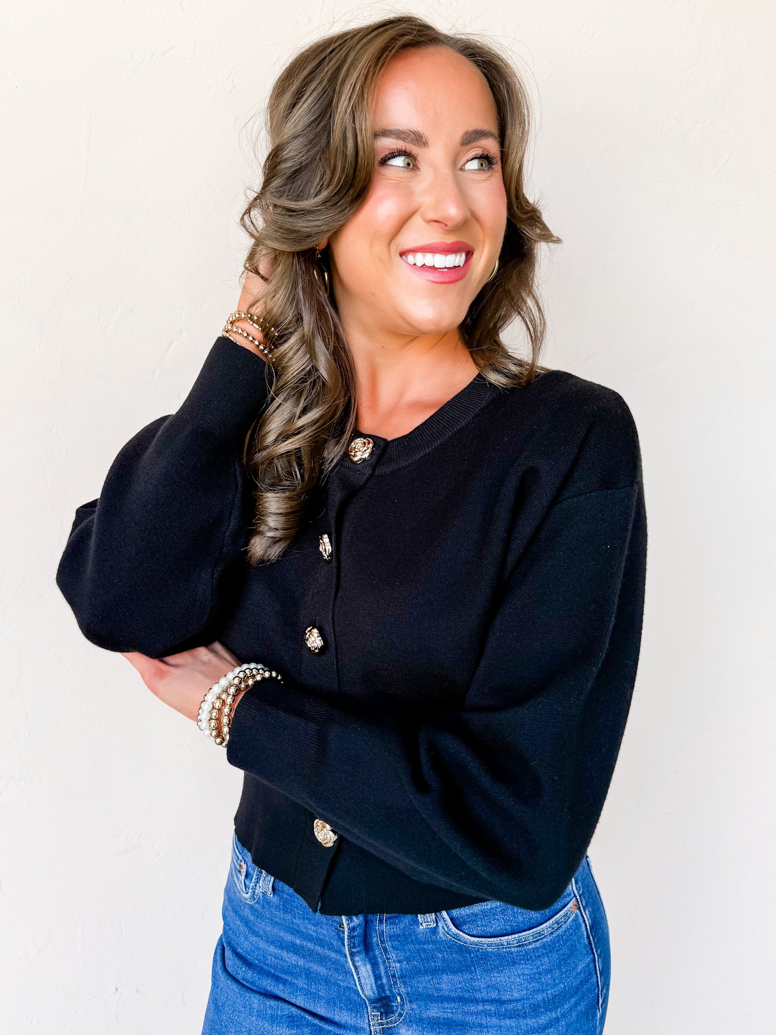 Morning Breeze Button Front Cardigan