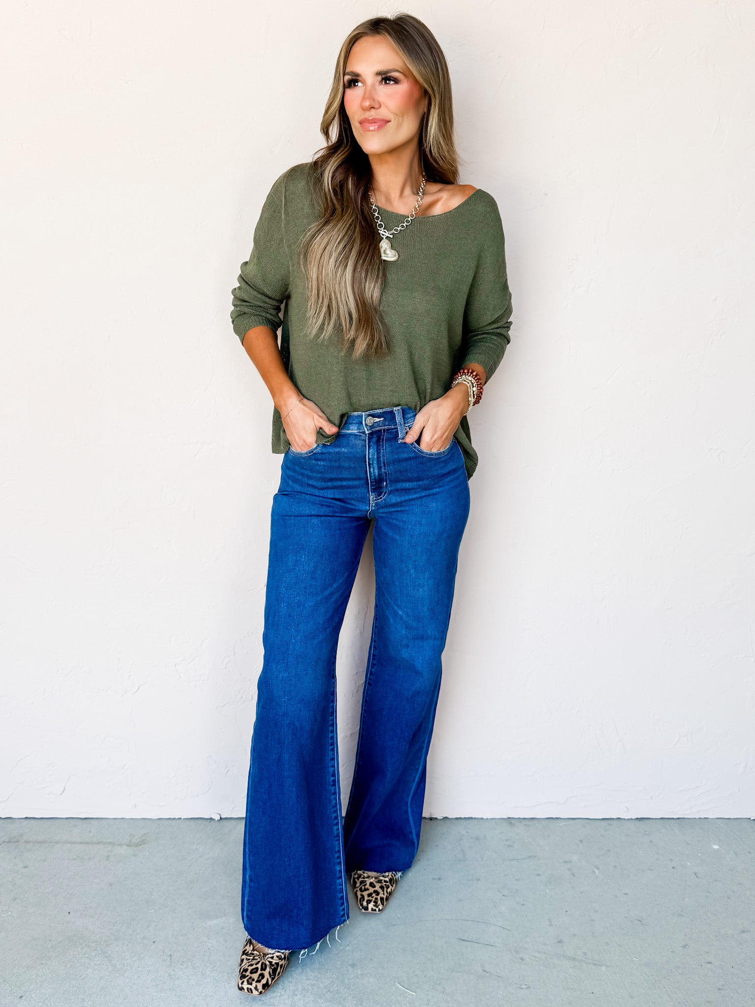 Morning Dew Boat Neck Sweater