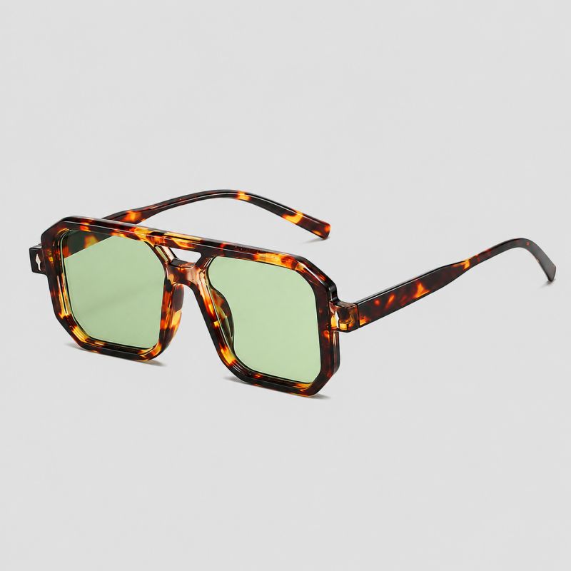 Marina Tortoiseshell Square Sunglasses