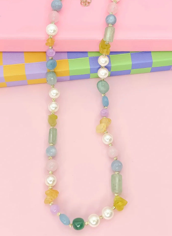 [Treasure Jewels] Pastel Picnic Necklace
