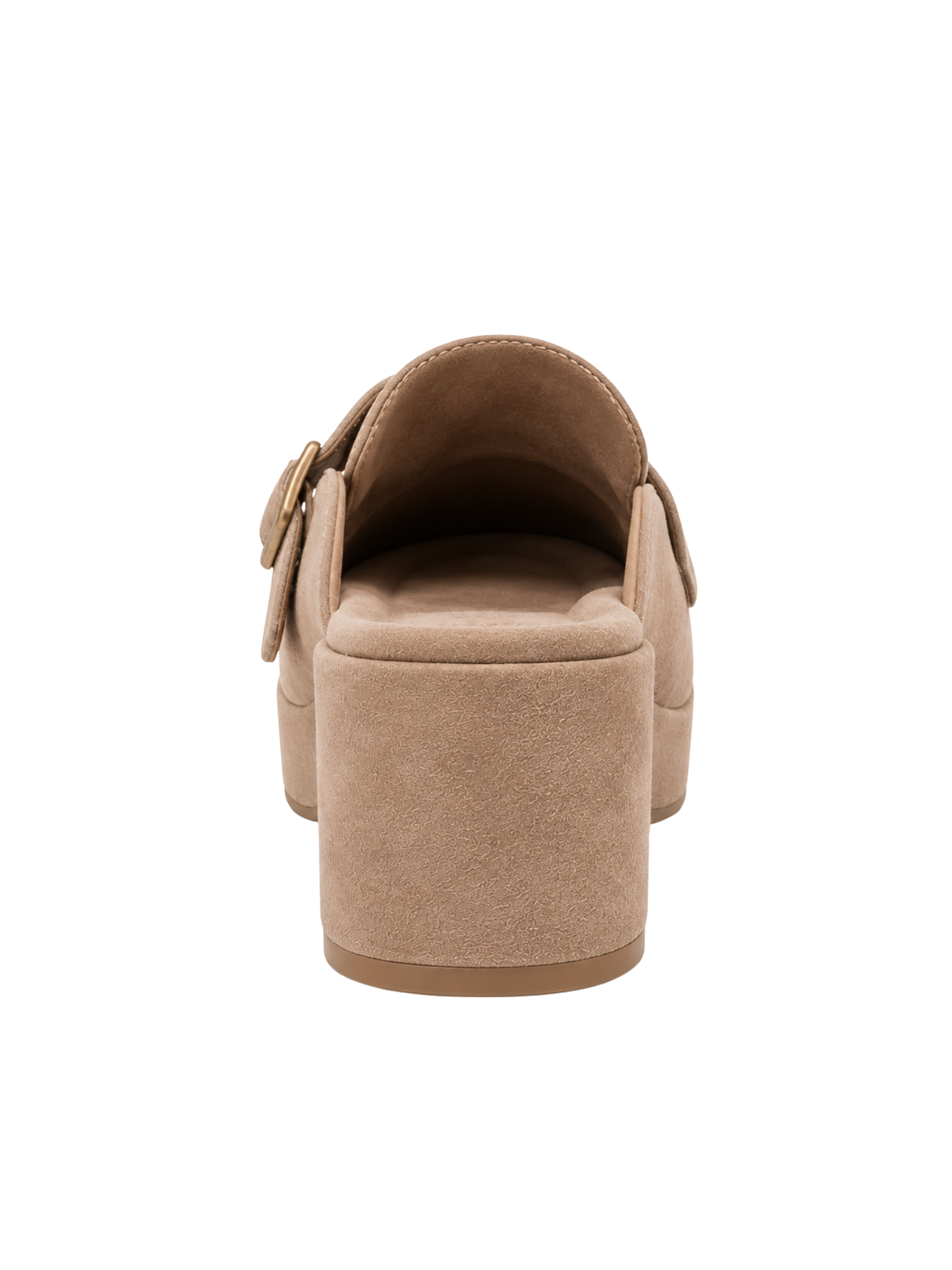 Natosha Suede Platform Mule